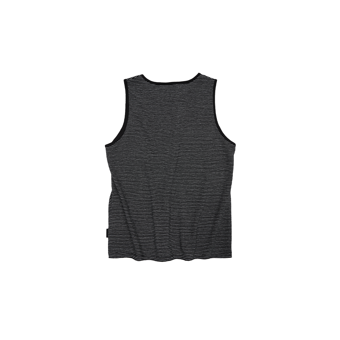 메아 스코치드 스트라이프 슬리브리스 블랙(Mea Scorched Stripe Sleeveless Black) - 2