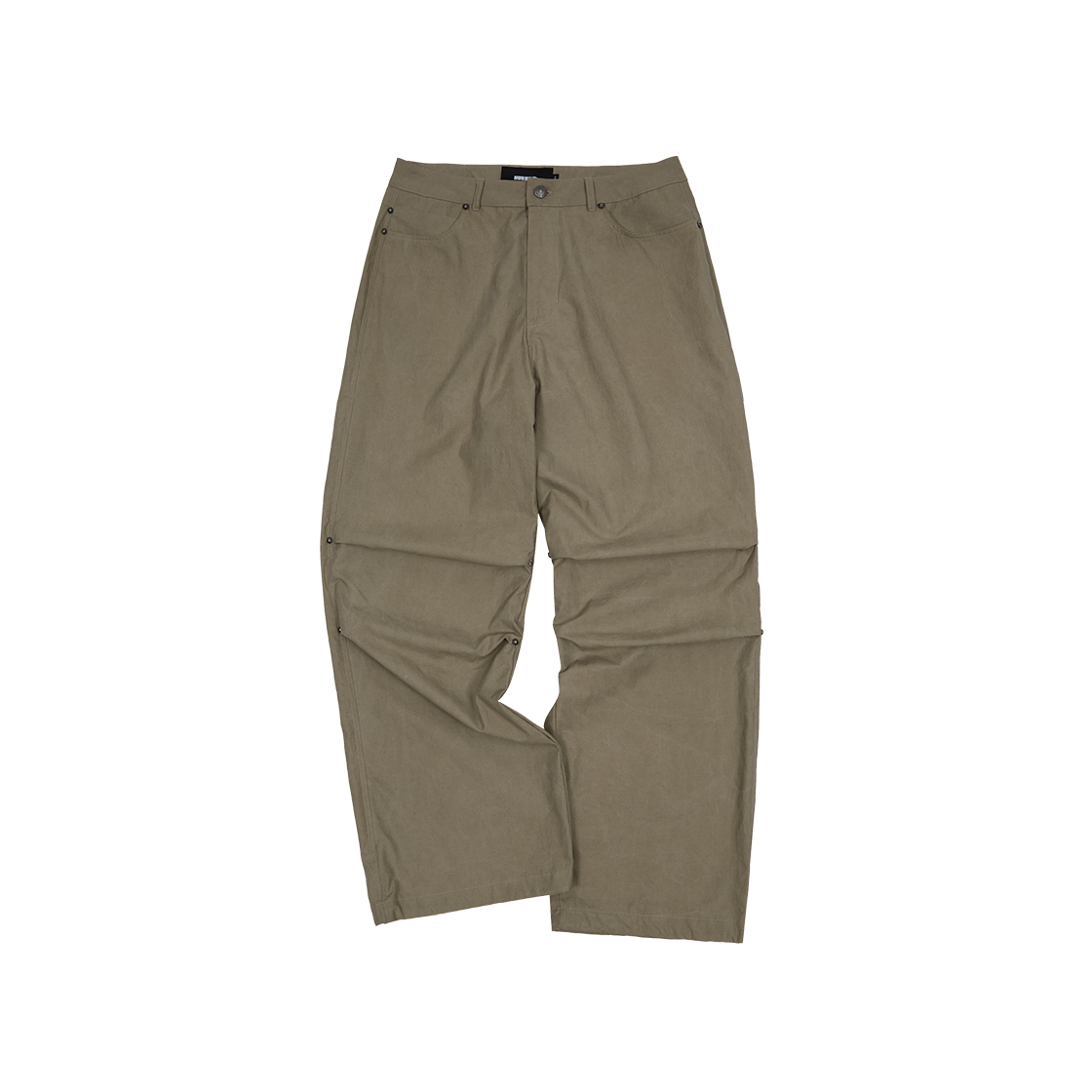 메아 스터디드 코튼 팬츠 베이지(Mea Studded Cotton Pants Beige) - 2