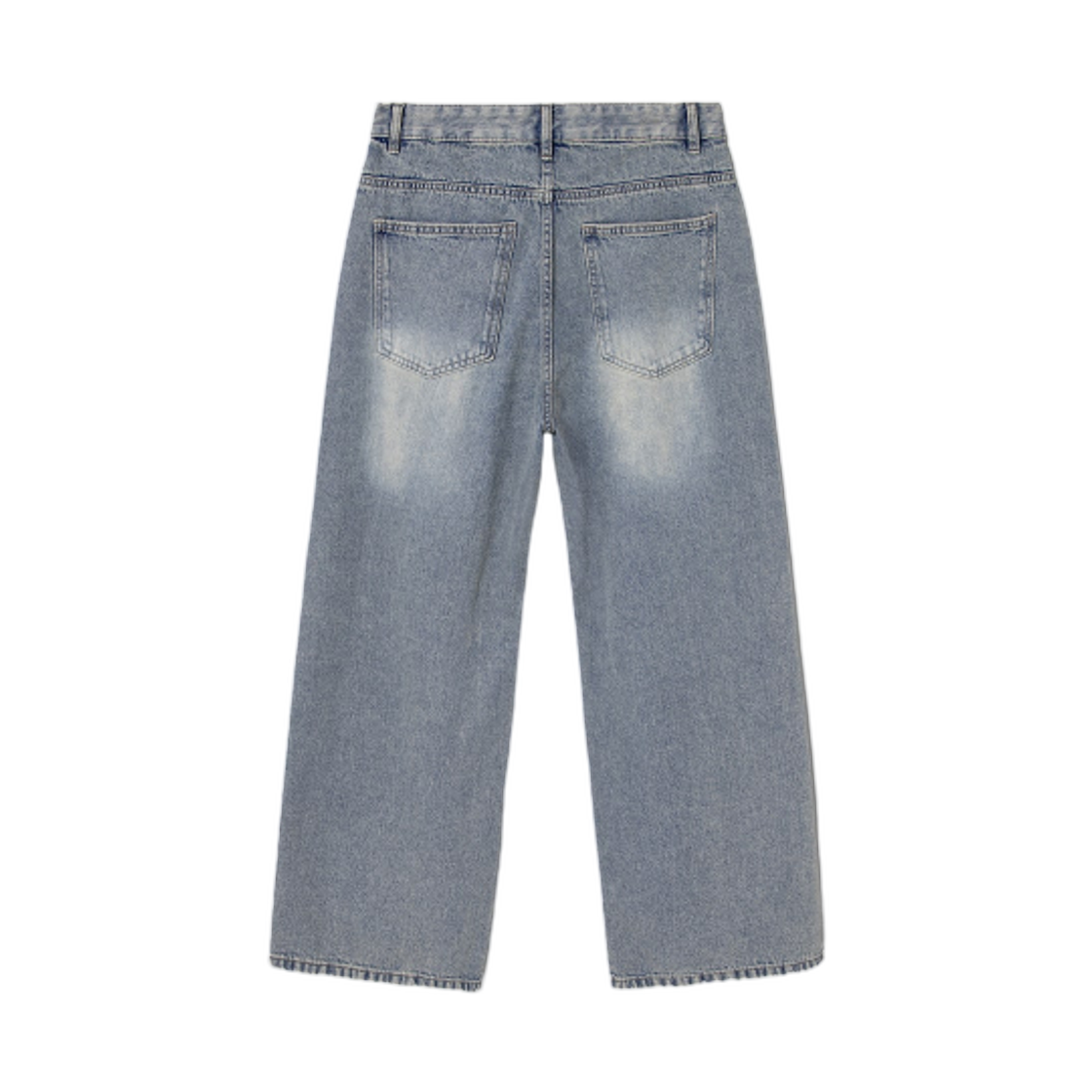 에잇세컨즈 더티 브러시드 컷 팬츠 스카이 블루(8seconds Dirty Brushed Cut Pants Sky Blue) - 2