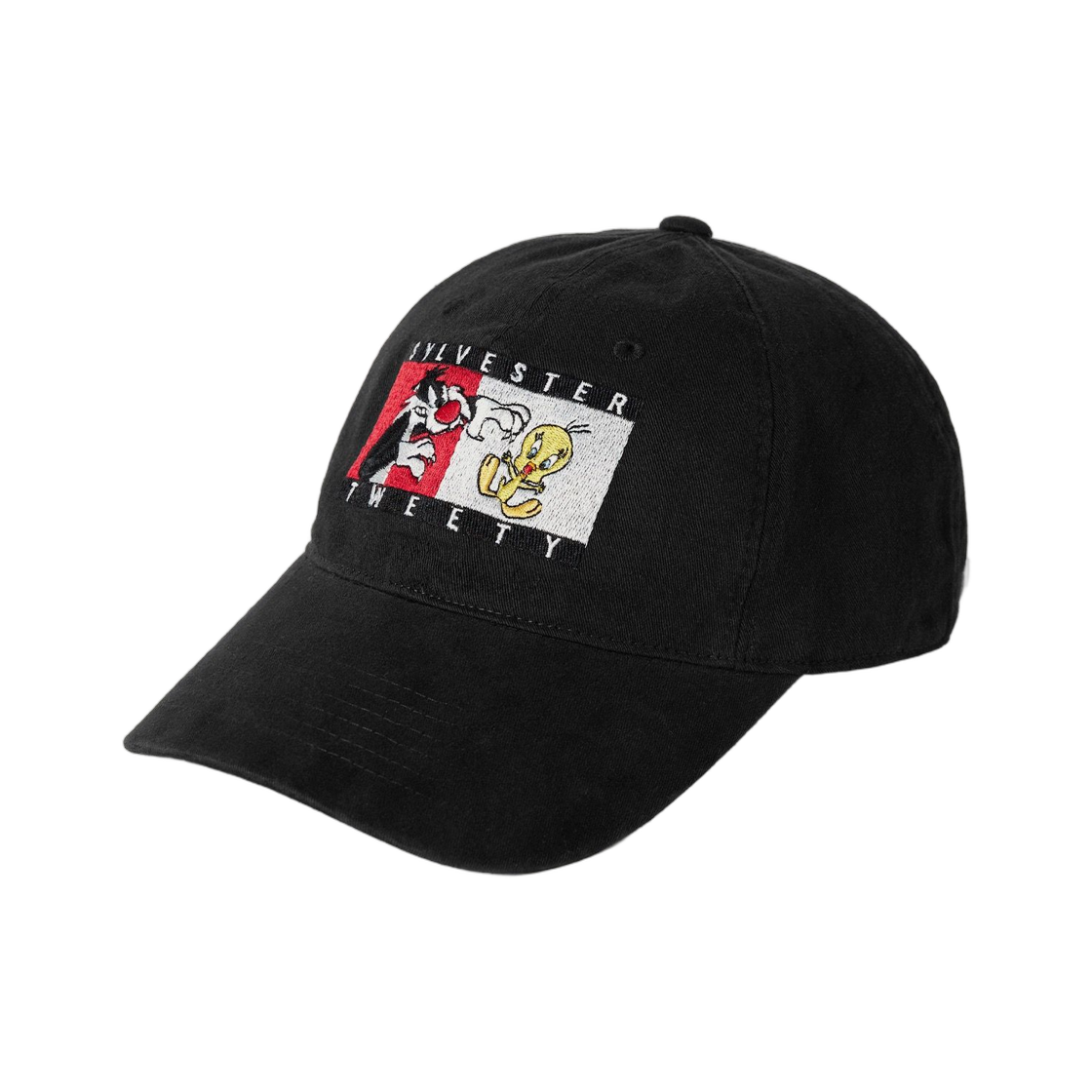 챔피온 x 루니 툰 워시드 볼캡 블랙(Champion x Looney Tunes Washed Ball Cap Black) - 2