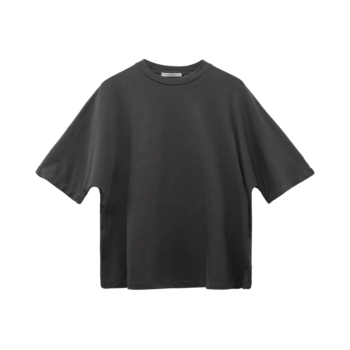 폴리테루 휴먼인덱스 휴먼 에어로 기모노 티셔츠 차콜(Polyteru Human Index Human Aero Kimono T-Shirt Charcoal)