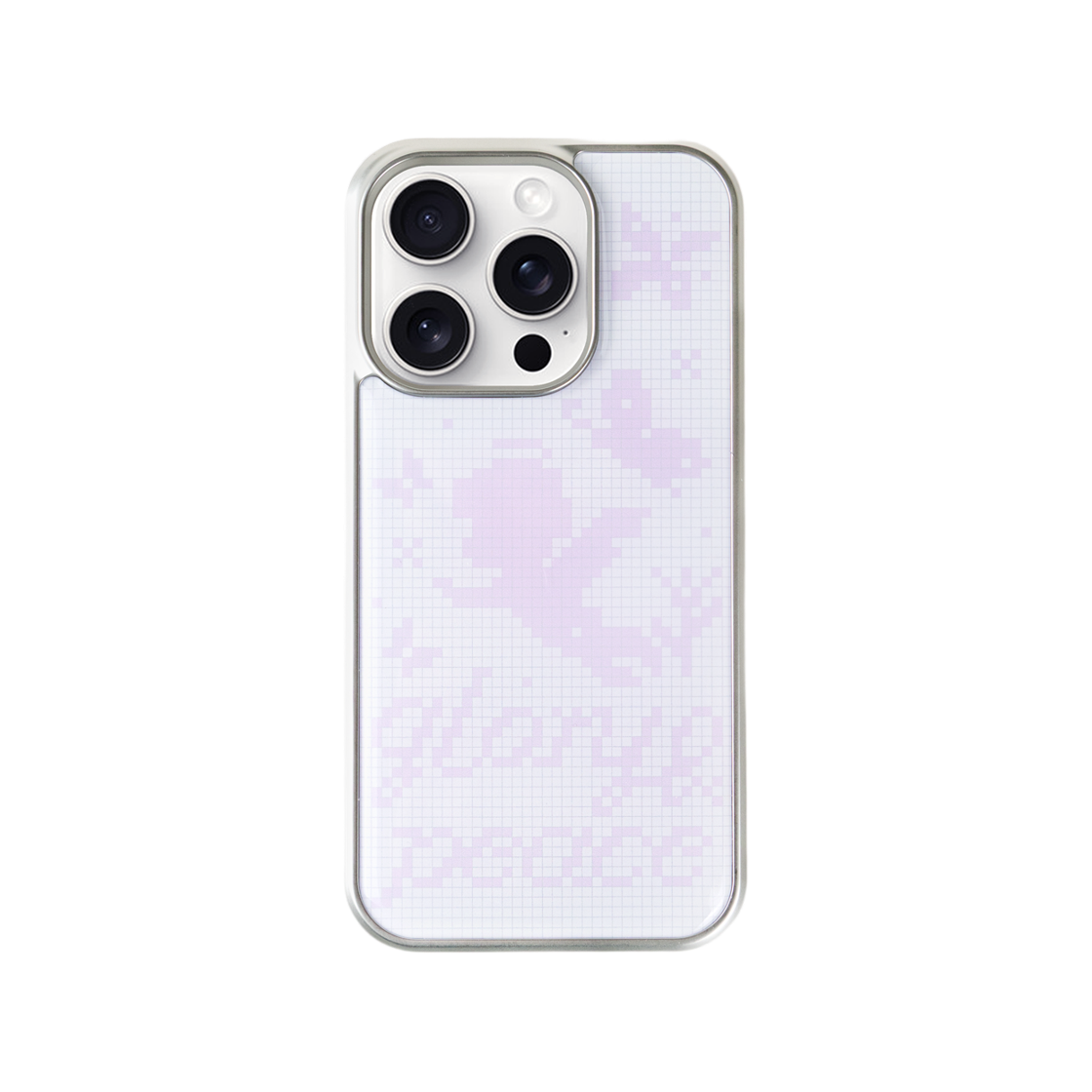p18 COLLAGEVACANCE Knitting Pattern Silver Epoxy Bumper Case Pink Angel