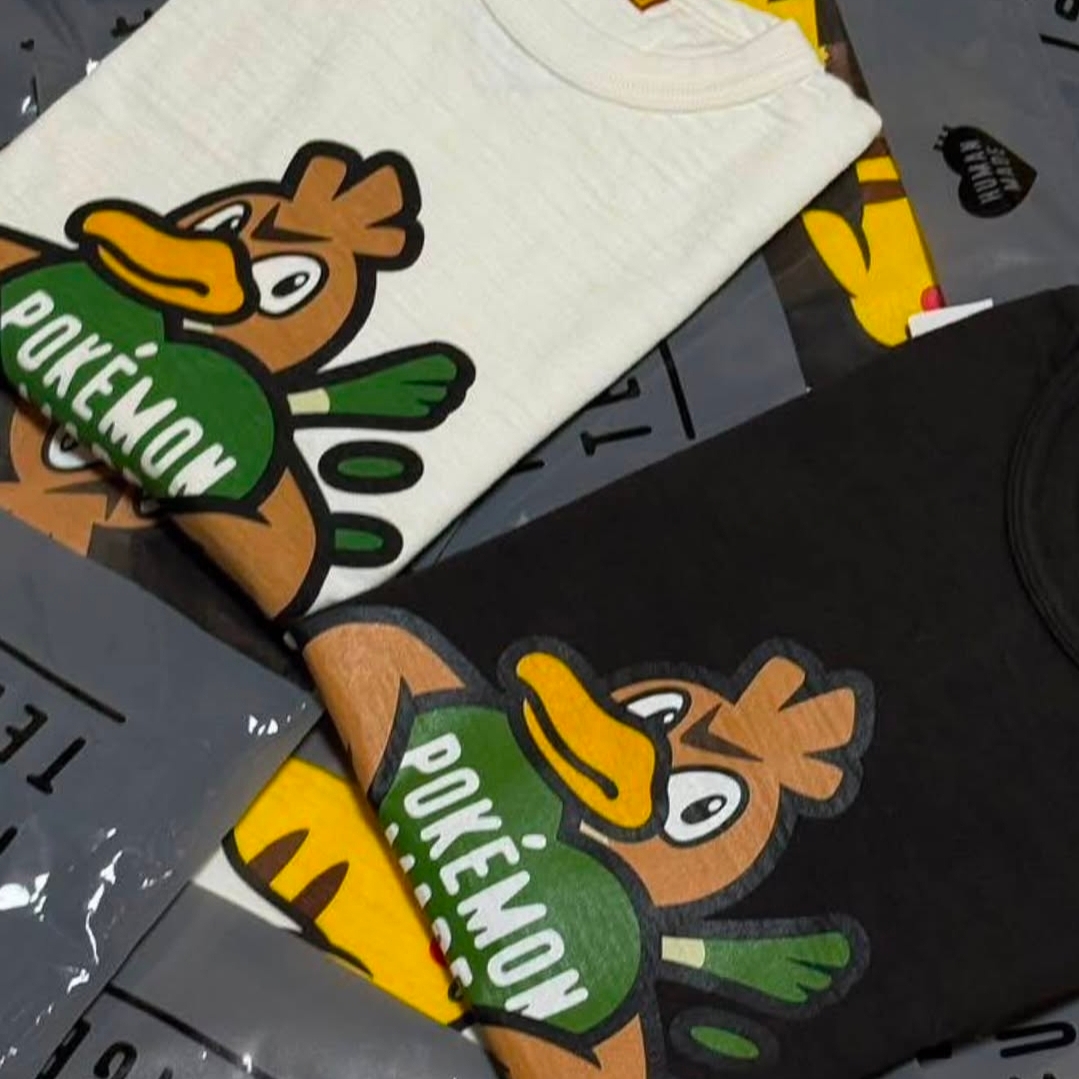 Human Made x Pokemon Made Graphic T-Shirt #2 White, Human Made x Pokemon Made Graphic T-Shirt #2 Black 착용 스타일 - 3