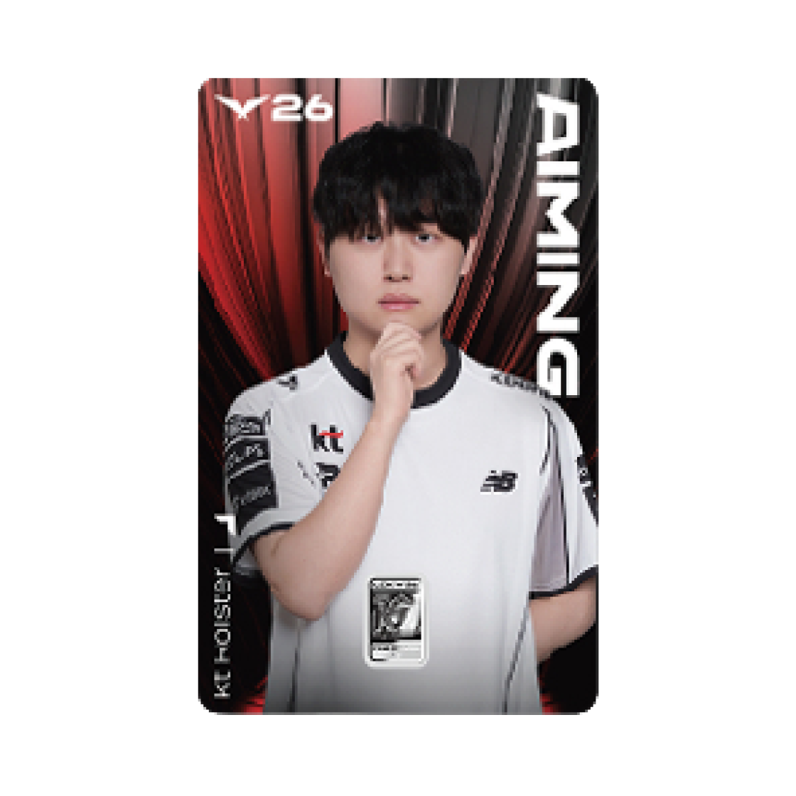 은 한국조폐공사 LCK26 기념 플레이어 카드형 실버 에이밍 1g(Silver KOMSCO LCK 26 Player Card Type Silver Aiming 1g) - 1