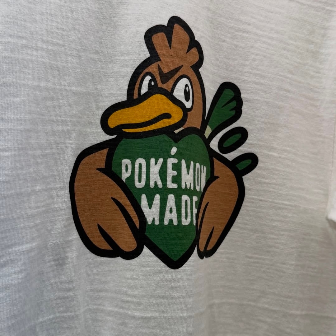 Human Made x Pokemon Made Graphic T-Shirt #2 White, Human Made x Pokemon Made Graphic T-Shirt #2 Black 착용 스타일 - 4