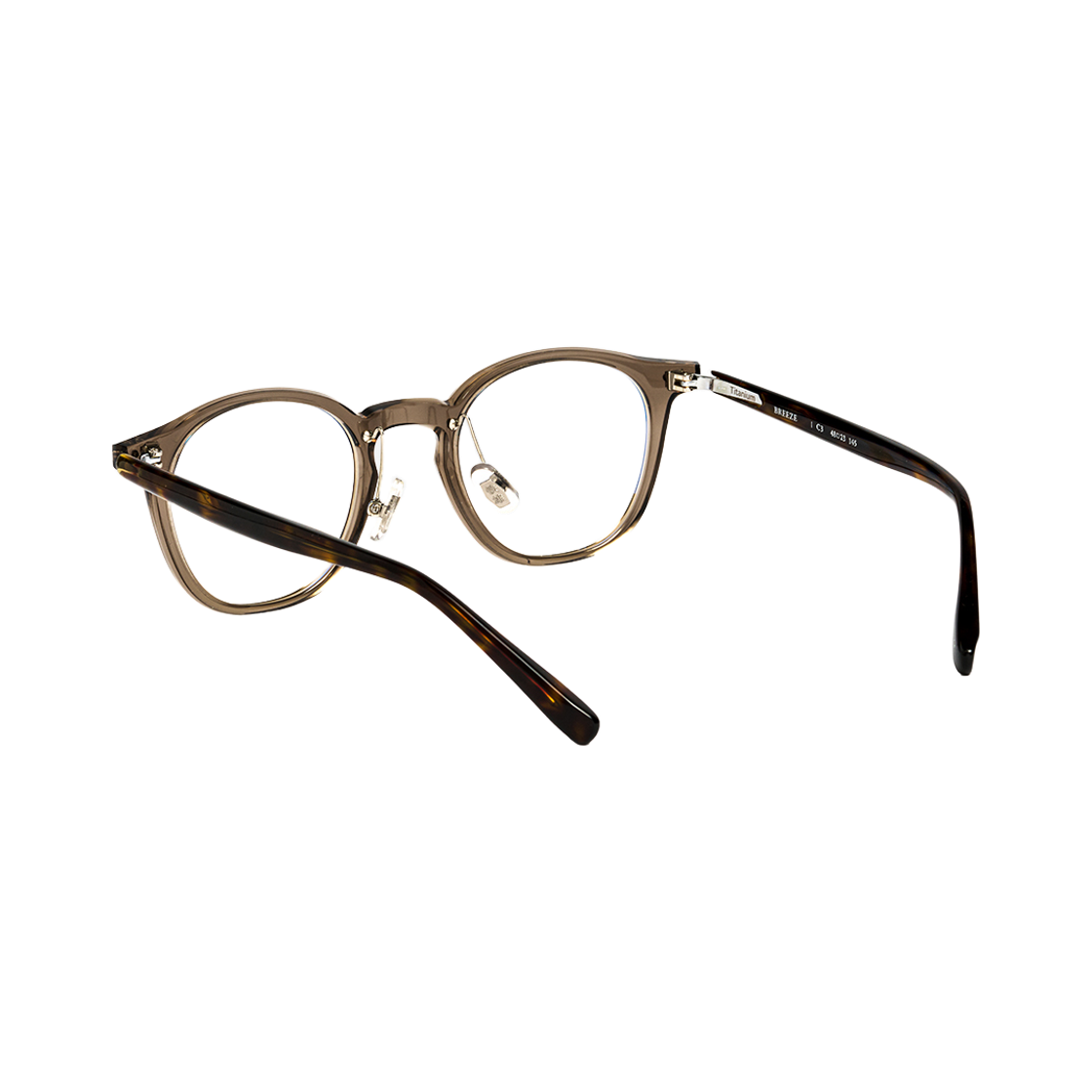테츠오아이웨어 브리즈 안경테 C3 라이트 브라운(TETSUO EYEWEAR Breeze C3 Light Brown) - 3