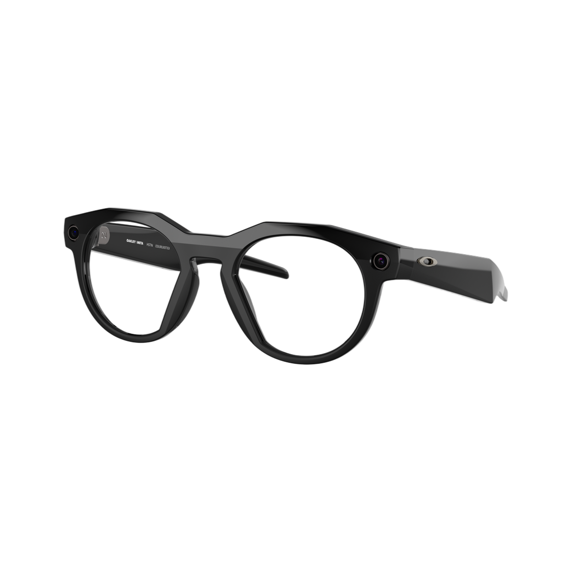 OW8002-0751 Oakley Meta HSTN Black Frame Clear Lenses High Bridge Fit (Korean Ver.)