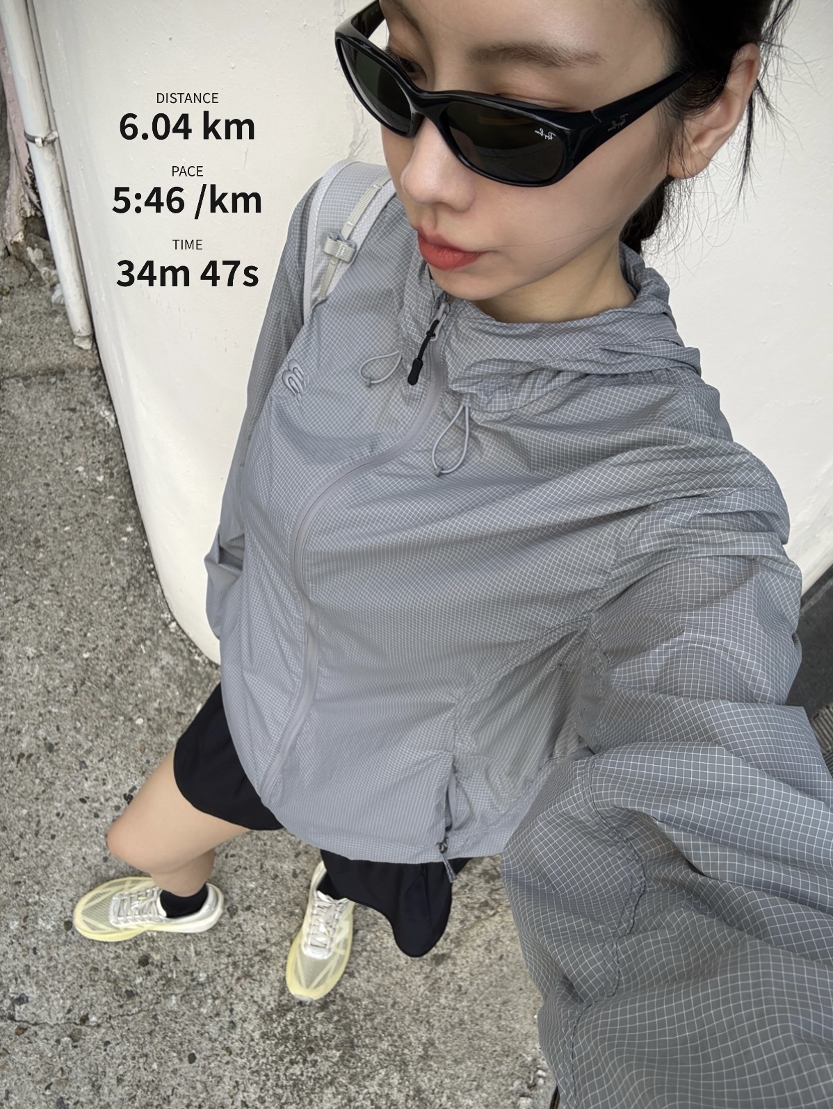 New Balance FuelCell Rebel v5 Parchment Shipyard - D Standard, Ray-Ban DADDY-O II Polished Black Frame Green Classic G-15 Lenses 착용 스타일