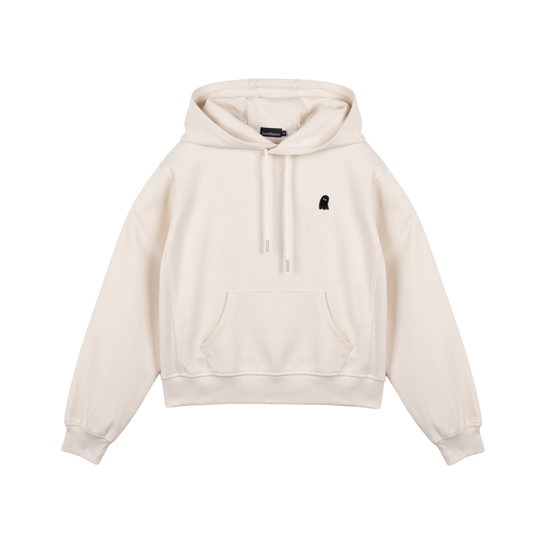 ZI1TS802IV ZIOSONGZIO SEMBLANCE WOMAN Crop Hood Ivory