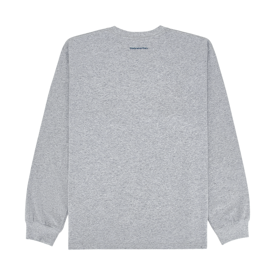 디스이즈네버댓 T-로고 롱슬리브 티셔츠 헤더 그레이(thisisneverthat T-Logo L/S T-Shirt Heather Grey) - 2