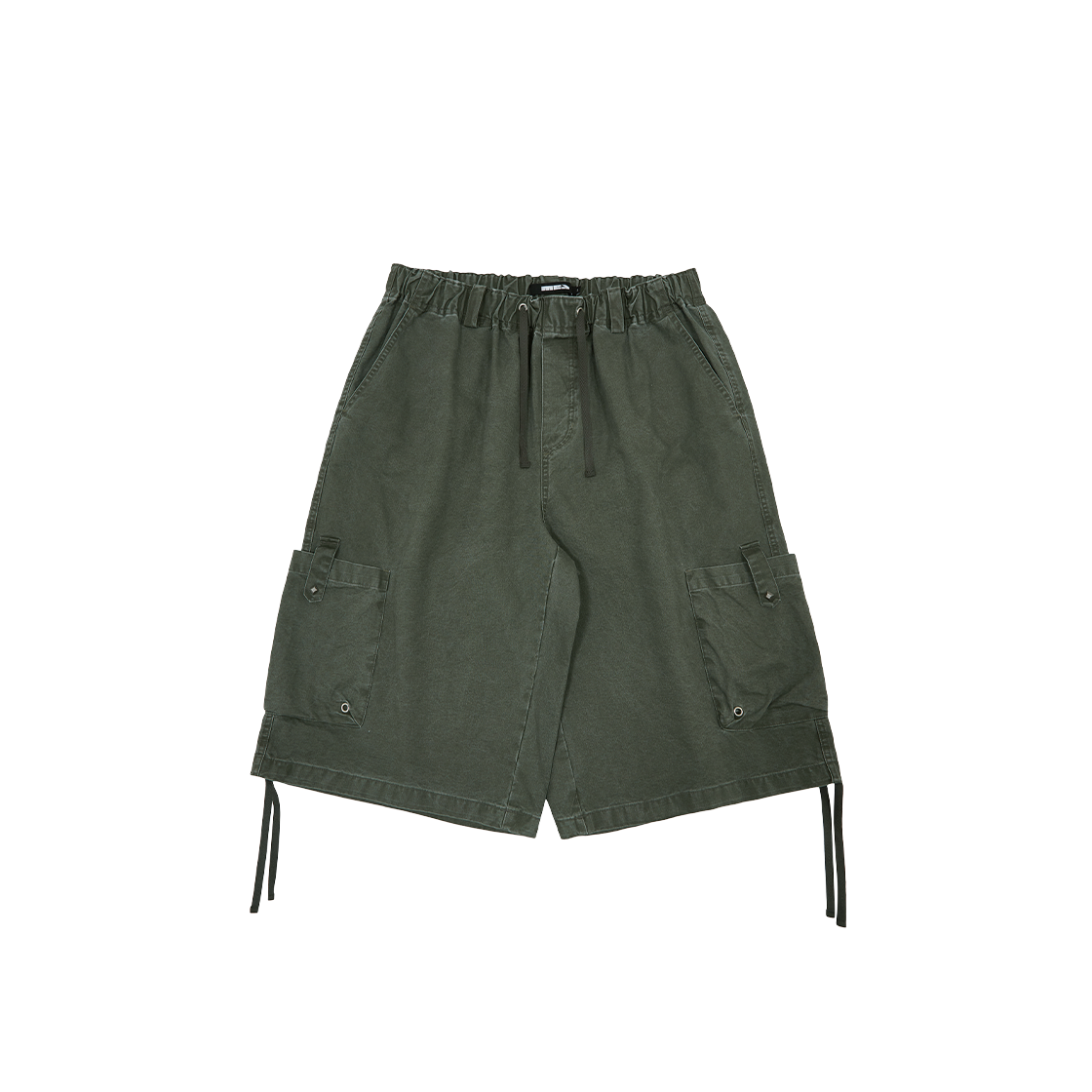 메아 워시드 카고 쇼츠 카키(Mea Washed Cargo Shorts Khaki)