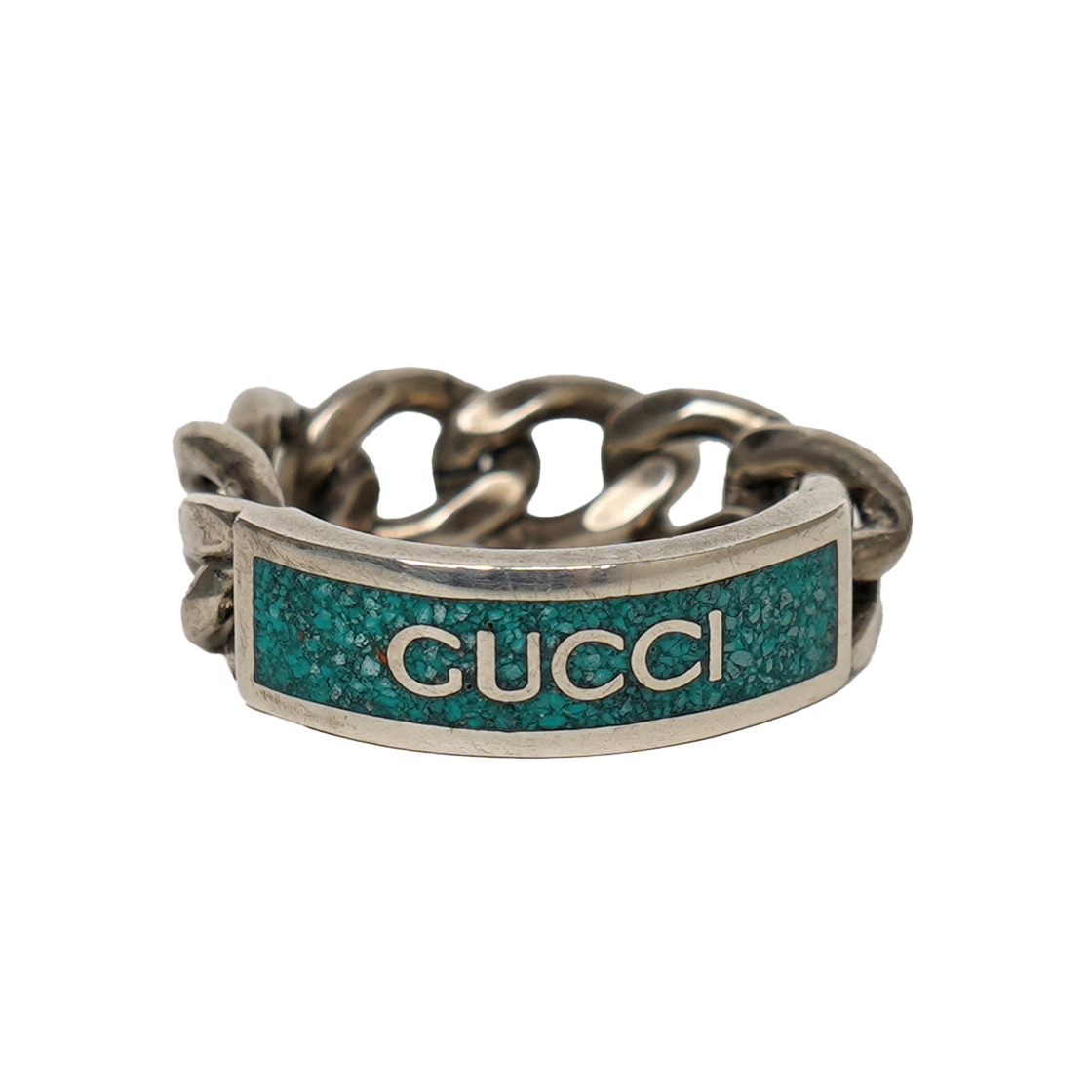 ITMNDC7IWPOE Gucci Logo Enamel Ring 678711