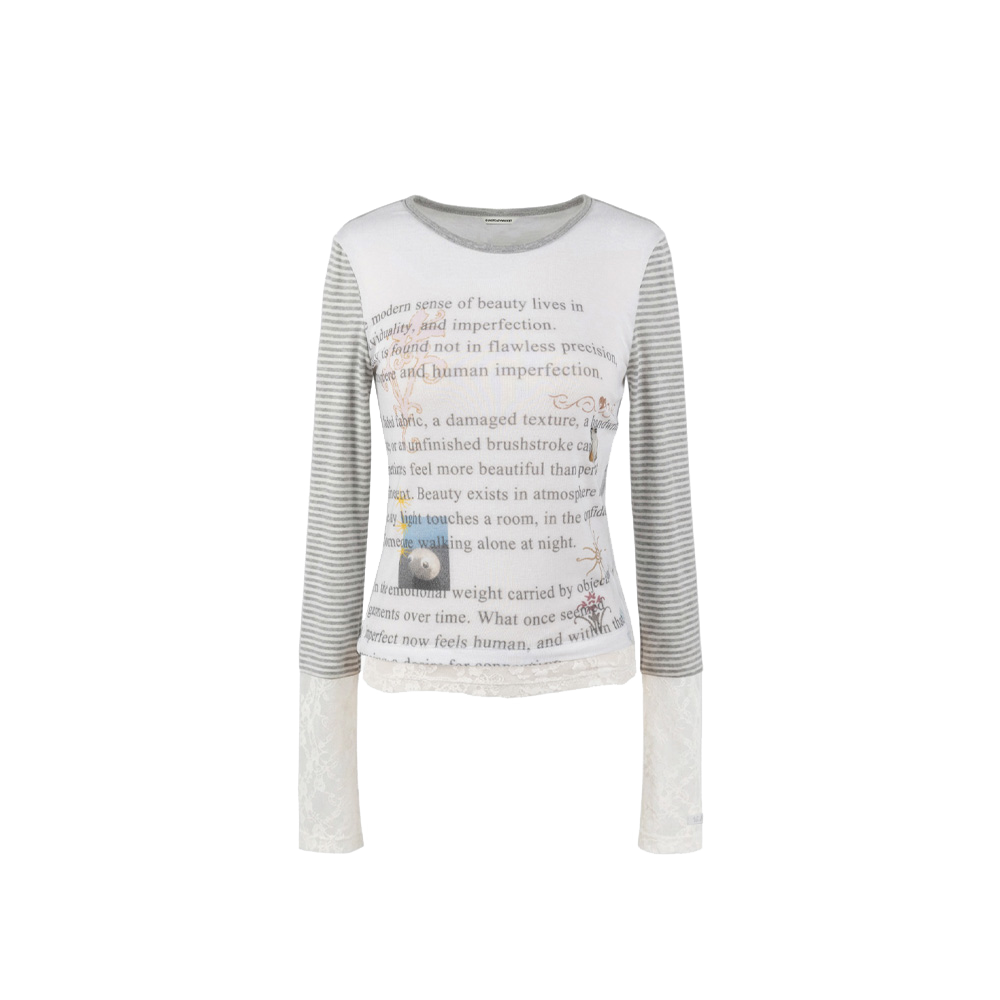 언스테디마켓 레이어드 스트라이프 롱슬리브(UnsteadyMarket Layered Stripe LS Tee)