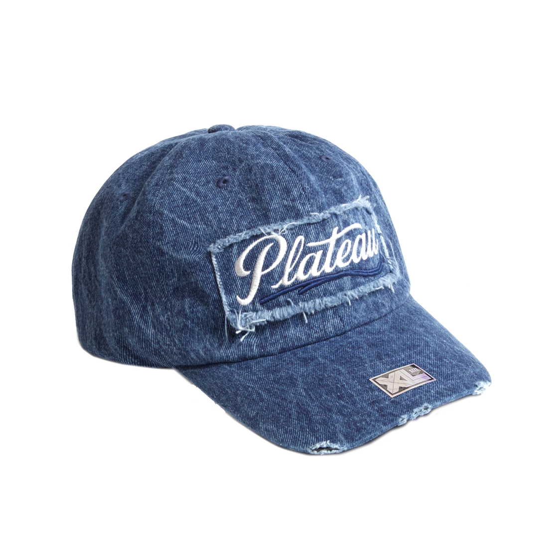플래토 빅사이즈 볼캡 피엘티 데님 블루(PLATEAU Big Size Ballcap XL PLT Denim Cap Blue) - 1