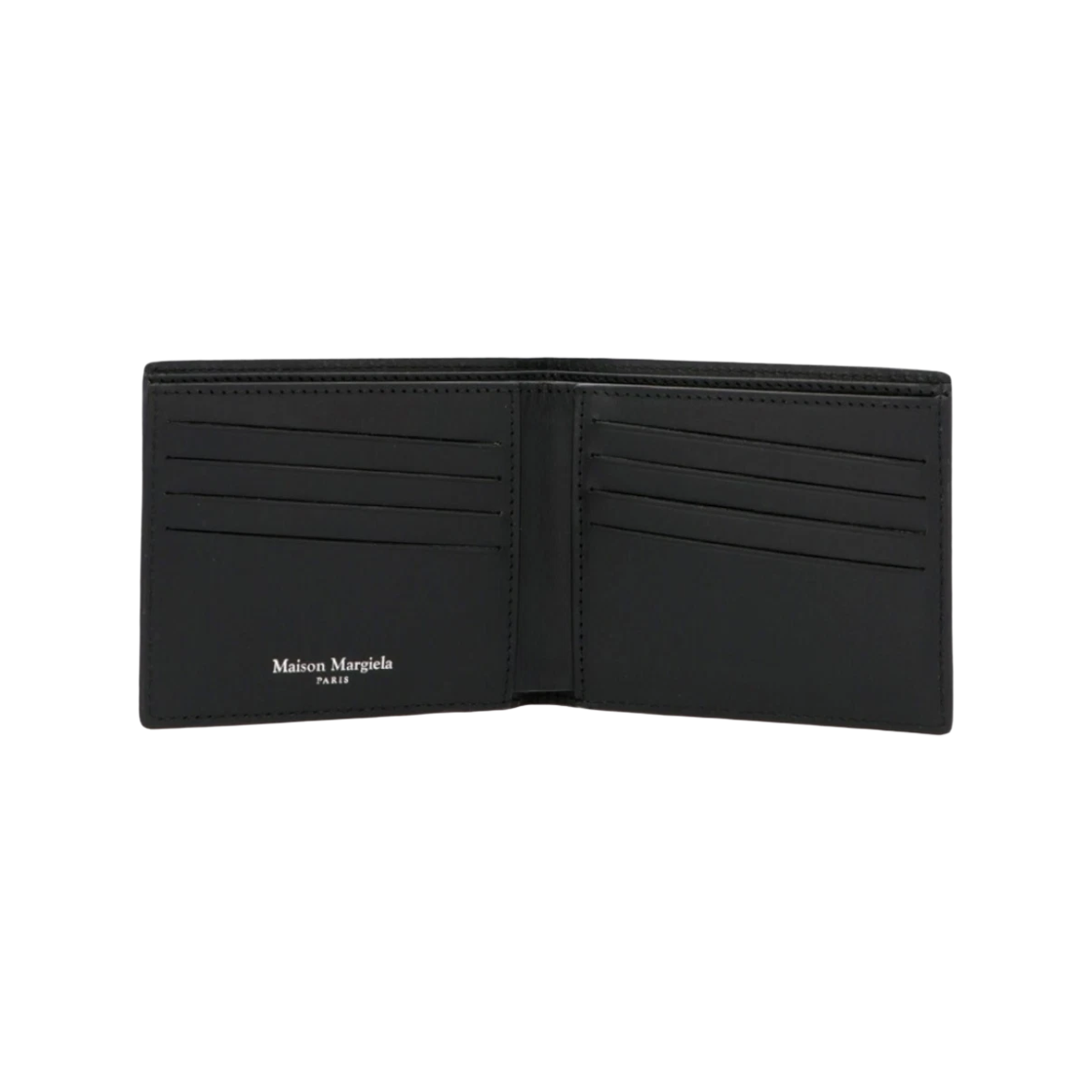 메종 마르지엘라 그레이니 레더 반지갑 블랙(Maison Margiela Grainy Leather Bi-Fold Wallet Black) - 3
