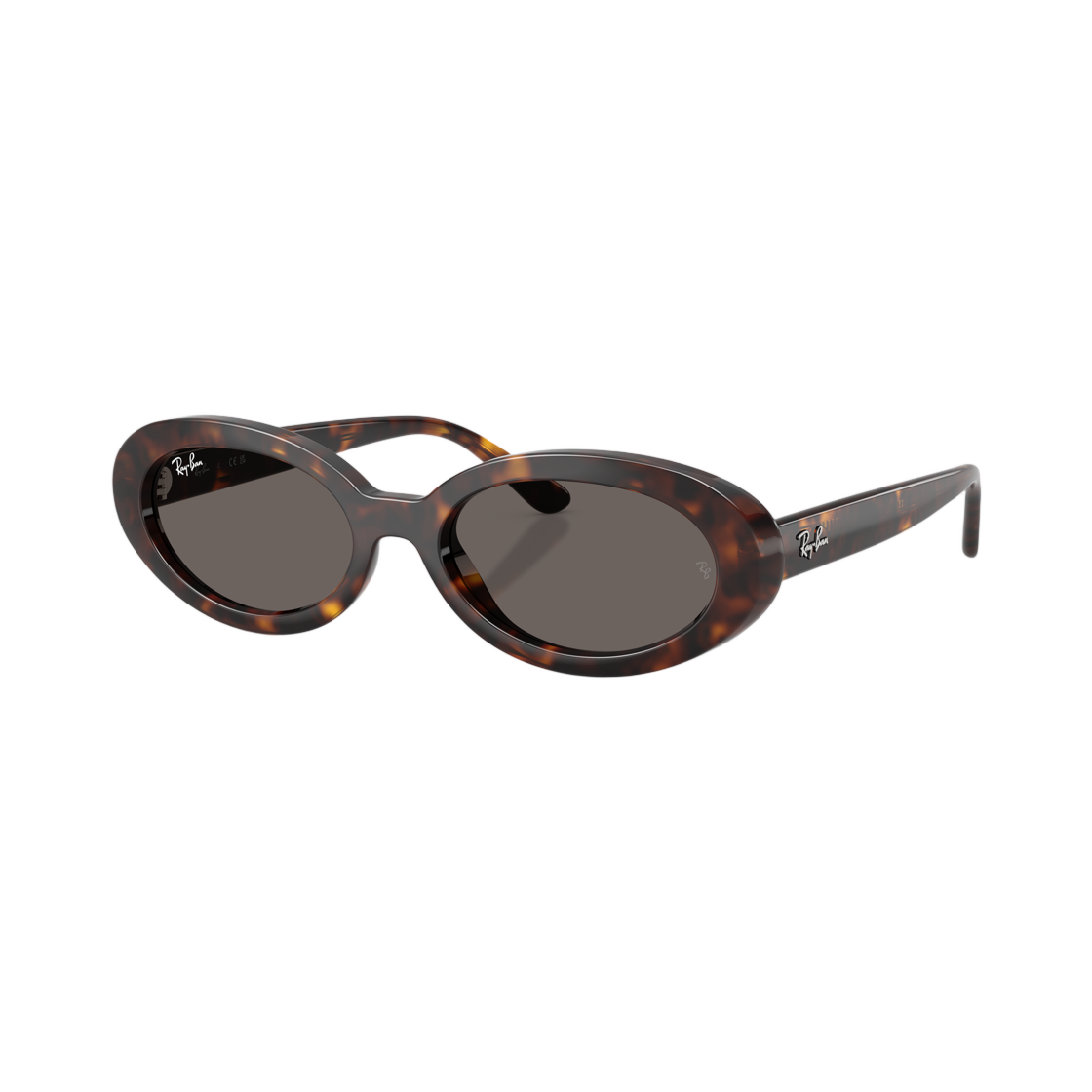 RB2223F-902/B1 Ray-Ban RB2223 Polished Havana Frame Dark Grey Lense Low Bridge Fit