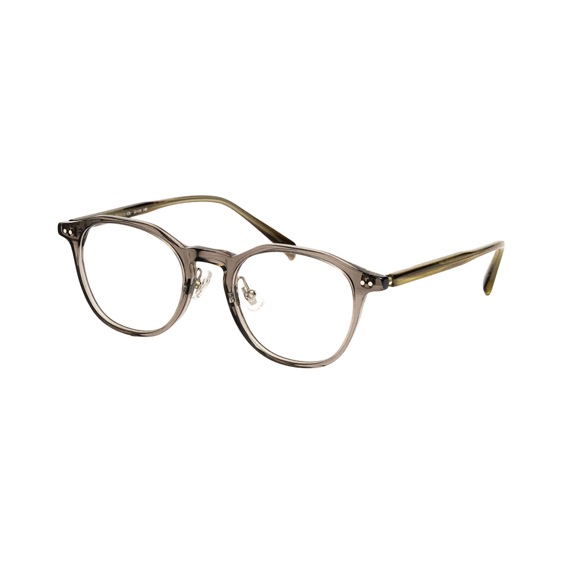 테츠오아이웨어 디어 안경테 C2 그레이 크리스탈(TETSUO EYEWEAR Dear C2 Gray Crystal) - 2