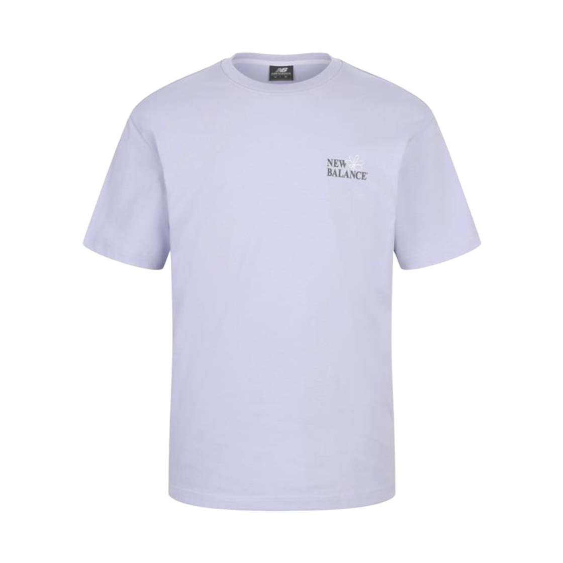 뉴발란스  플라워 일러스트 티셔츠 라이트 퍼플(New Balance Flower Illust T-Shirt Light Purple) - 1