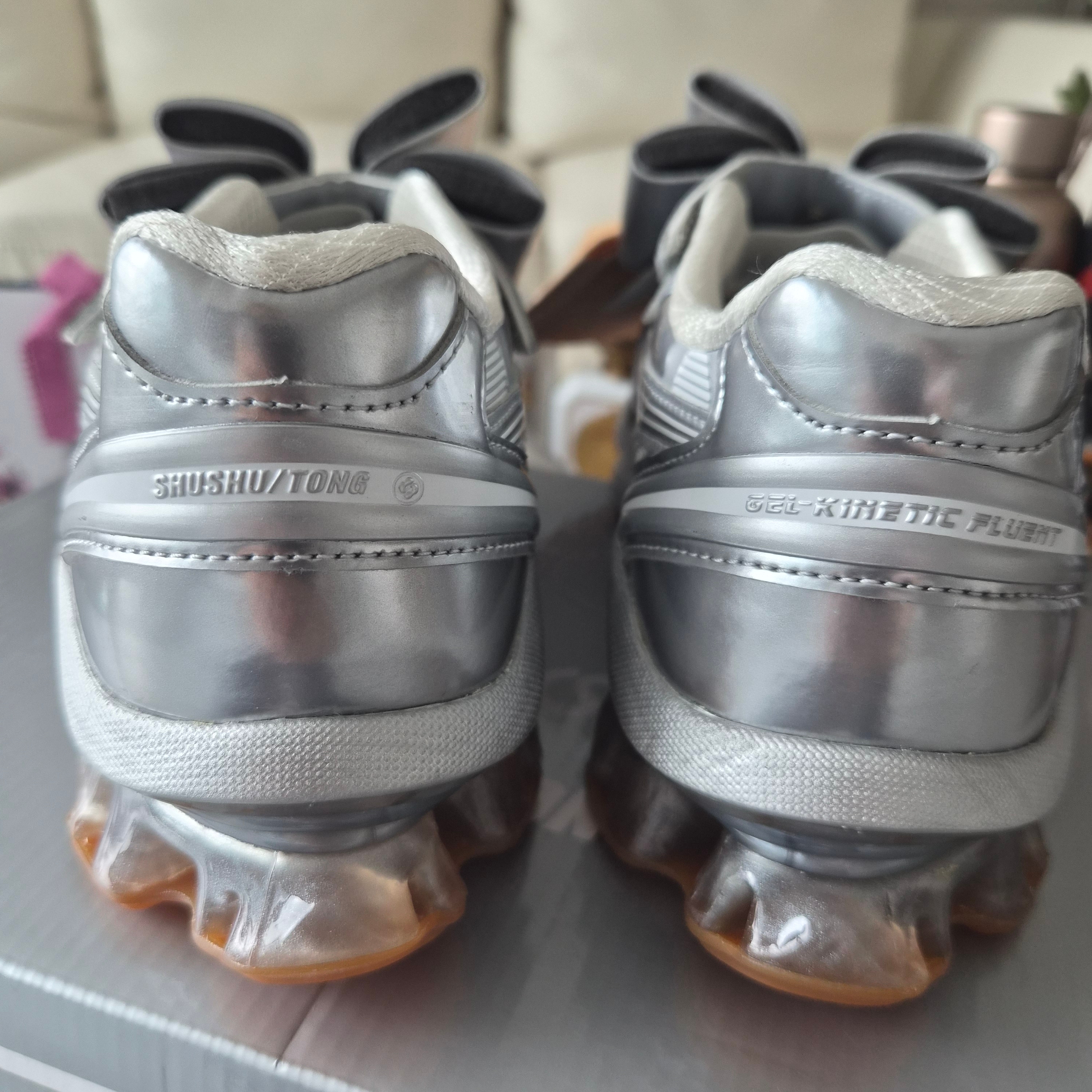 Asics x Shushu Tong Gel-Kinetic Fluent Pure Silver White 착용 스타일 - 2
