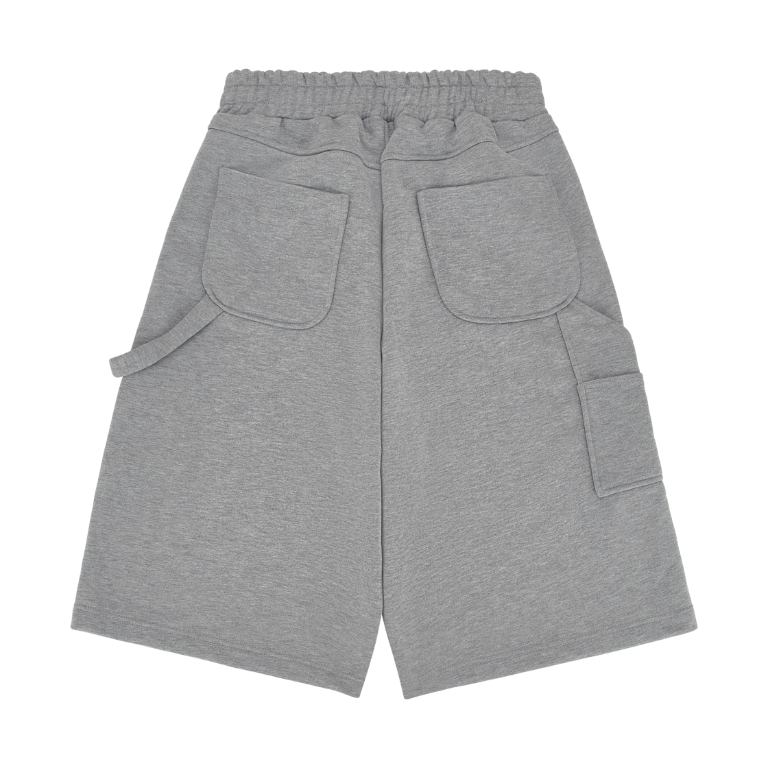 엠제이디 와이드 카펜터 버뮤다 쇼츠 멜란지 그레이(MJD Wide Carpenter Bermuda Shorts Melange Grey) - 2