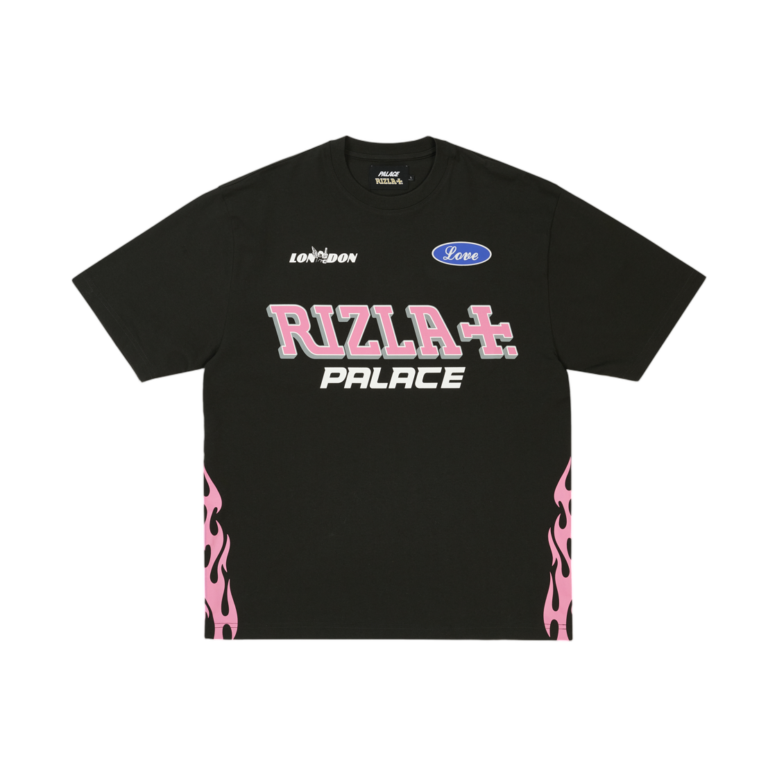 - Palace x Rizla T-Shirt Black - 26SS