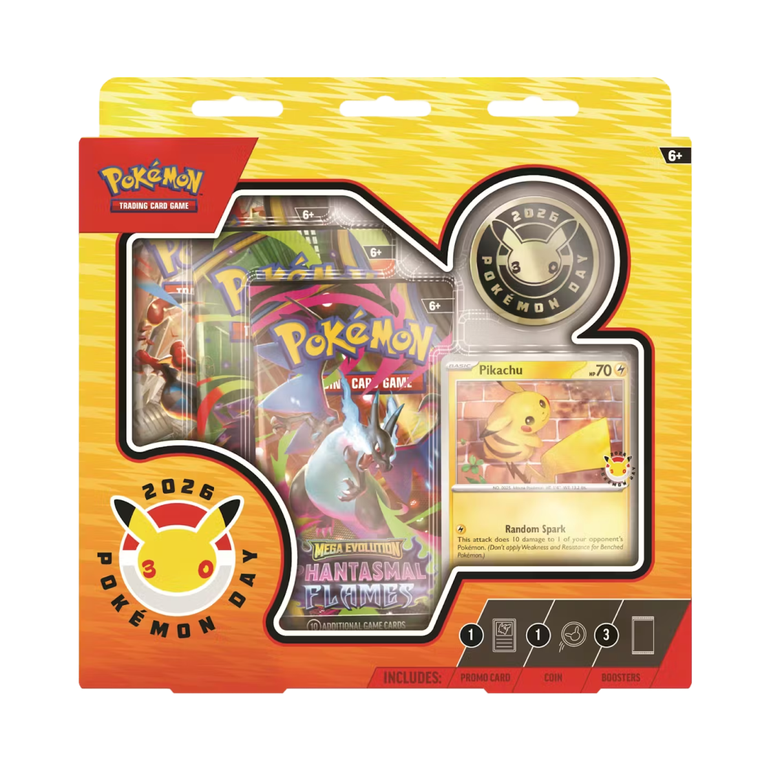 포켓몬 TCG 북미 30주년 기념 포켓몬 데이 2026 컬렉션 박스 (영문판)(Pokemon TCG 30th Anniversary Pokemon Day 2026 Collection Box (English Ver.))