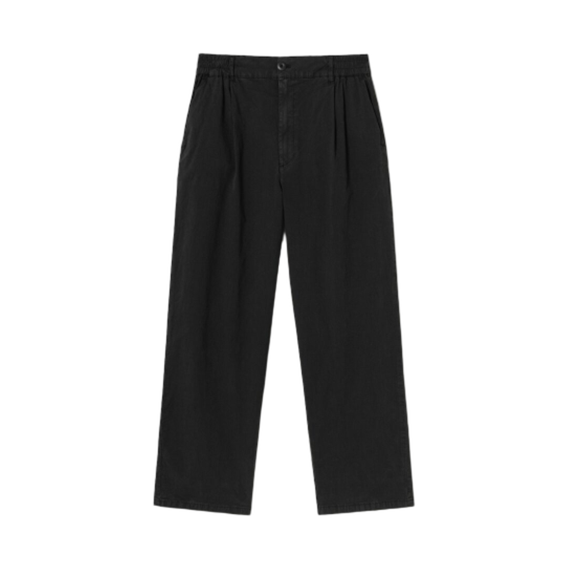 455421EQ35 8seconds Lightweight Cotton Banding Chino Pants Black