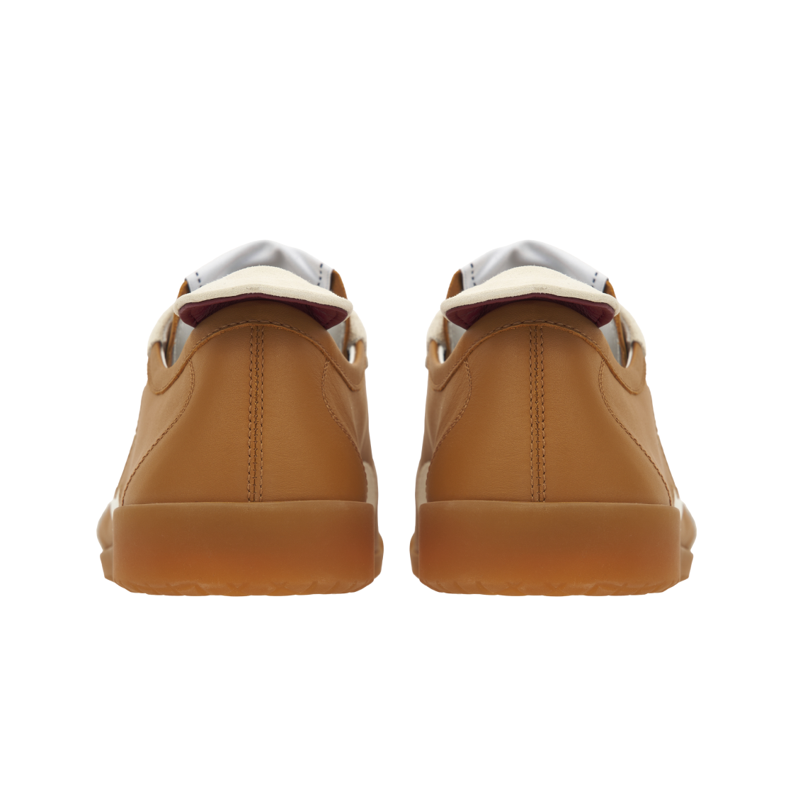 (W) 샤넬 스니커즈 카프스킨 & 엠보스드 스웨이드 카프스킨 라이트 브라운 화이트((W) Chanel Sneakers Calfskin & Embossed Suede Calfskin Light Brown White) - 6