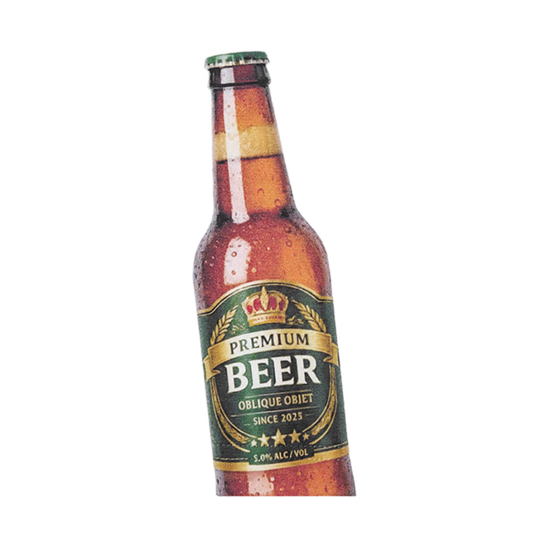 오큐오 오브제 08 비어 티셔츠 화이트(OQO OBJE 08  Beer T-Shirt White) - 3