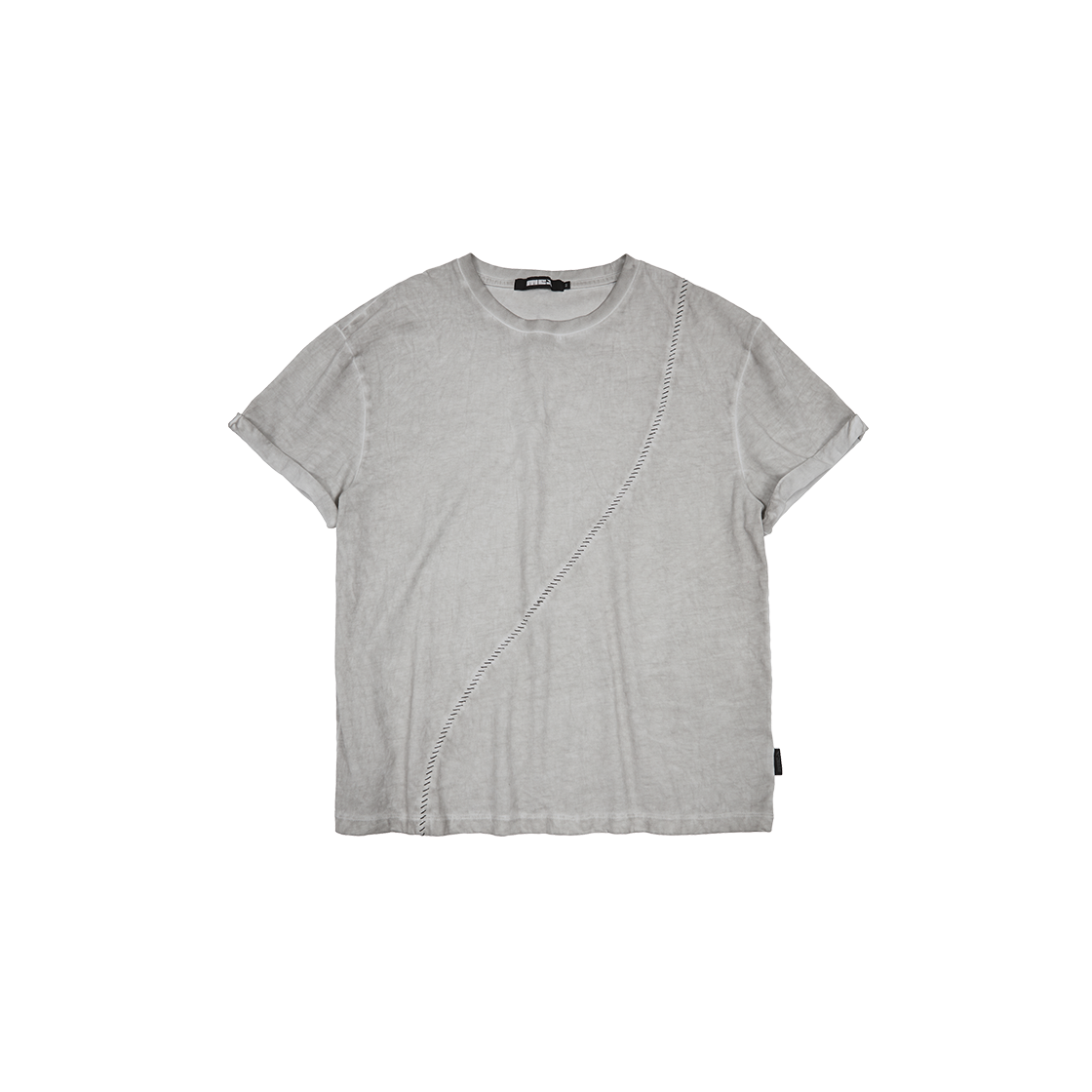 메아 빈티지 워시드 스티치 티셔츠 애쉬(Mea Vintage Washed Stitch T-Shirt Ash)