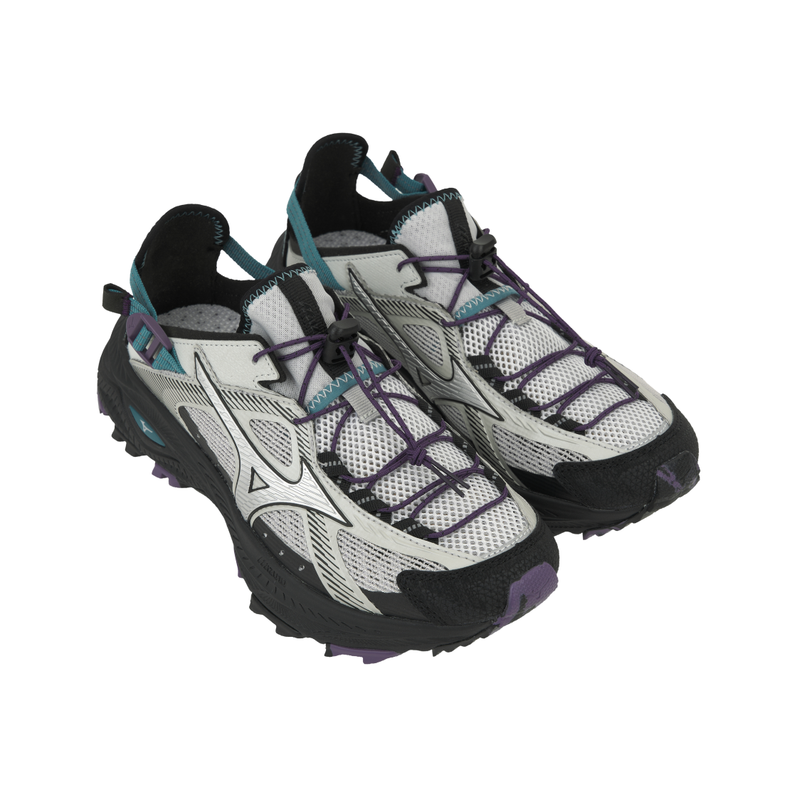 미즈노 레이서 트레일 SE V2 고프코어 실버 블랙(Mizuno Racer Trail SE V2 Gorpcore Silver Black) - 4