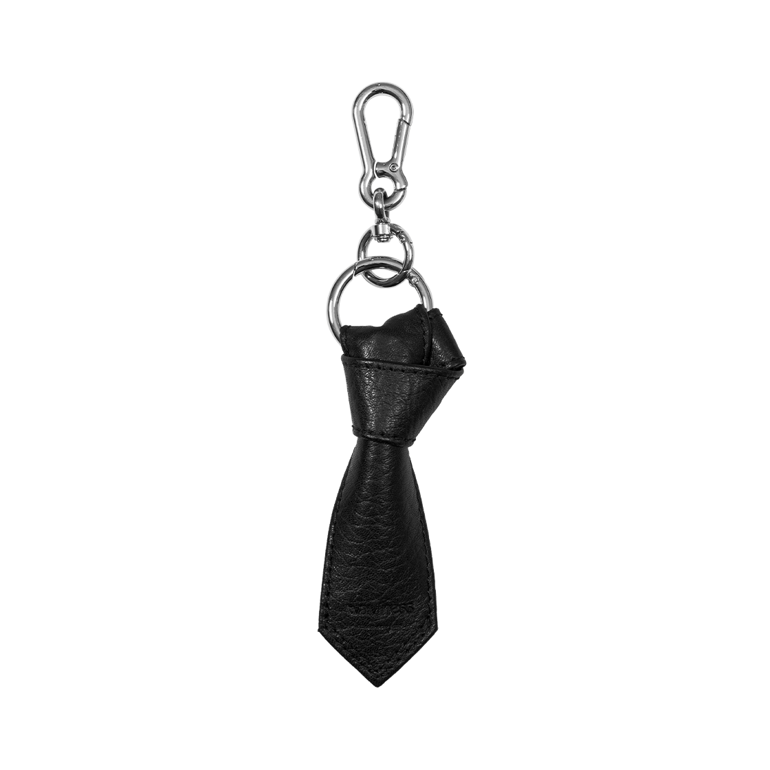 웨이비니스 타이 노트 레더 키링(Waviness Tie Knot Leather Key Ring)