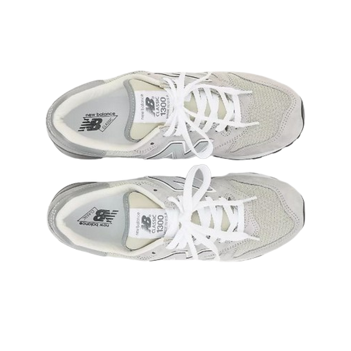 뉴발란스 1300 메이드 인 USA 하버 그레이 화이트 - D 스탠다드(New Balance 1300 Made in USA Harbor Grey White - D Standard) - 2