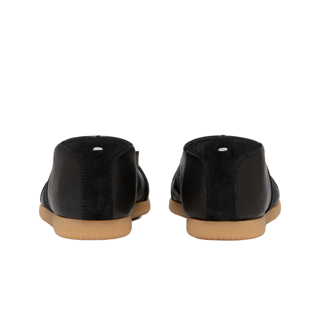 (W) 메종 마르지엘라 레플리카 소프트 레이스드 발레 블랙((W) Maison Margiela Replica Soft Laced Ballet Black) - 3