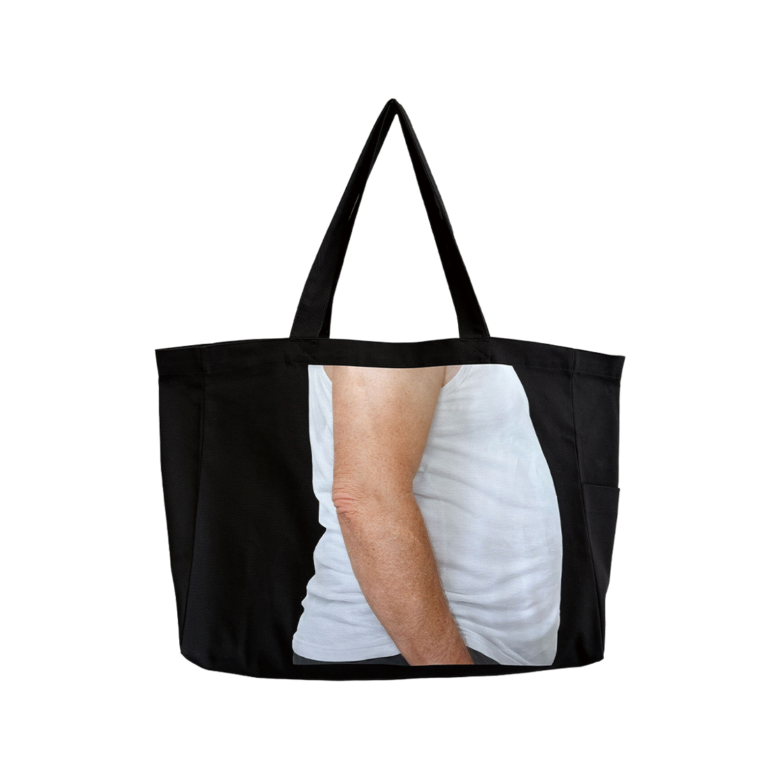 오큐오 오브제 09 슬리브리스 백 블랙(OQO OBJE 09  Sleeveless Bag Black) - 2