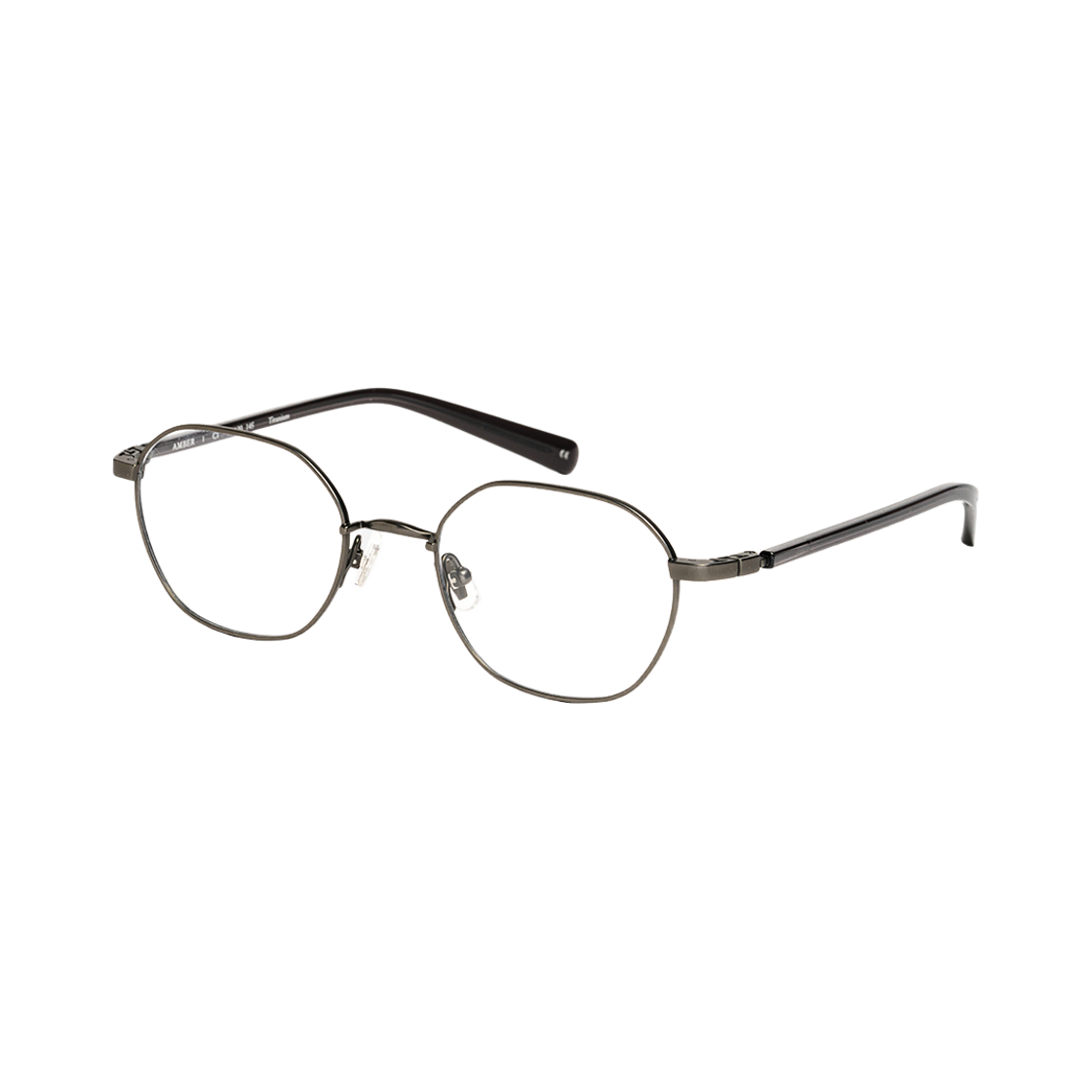 테츠오아이웨어 엠버 메탈테 C1 블랙(TETSUO EYEWEAR Amber C1 Black) - 2