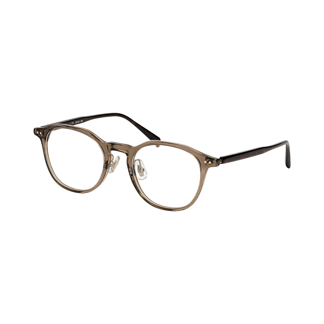 테츠오아이웨어 디어 안경테 C4 브라운 & 톨토이즈(TETSUO EYEWEAR Dear C4 Brown & Toetoise) - 2