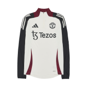 Adidas Manchester United Tiro 24 Training Top Off White Black - KR Sizing