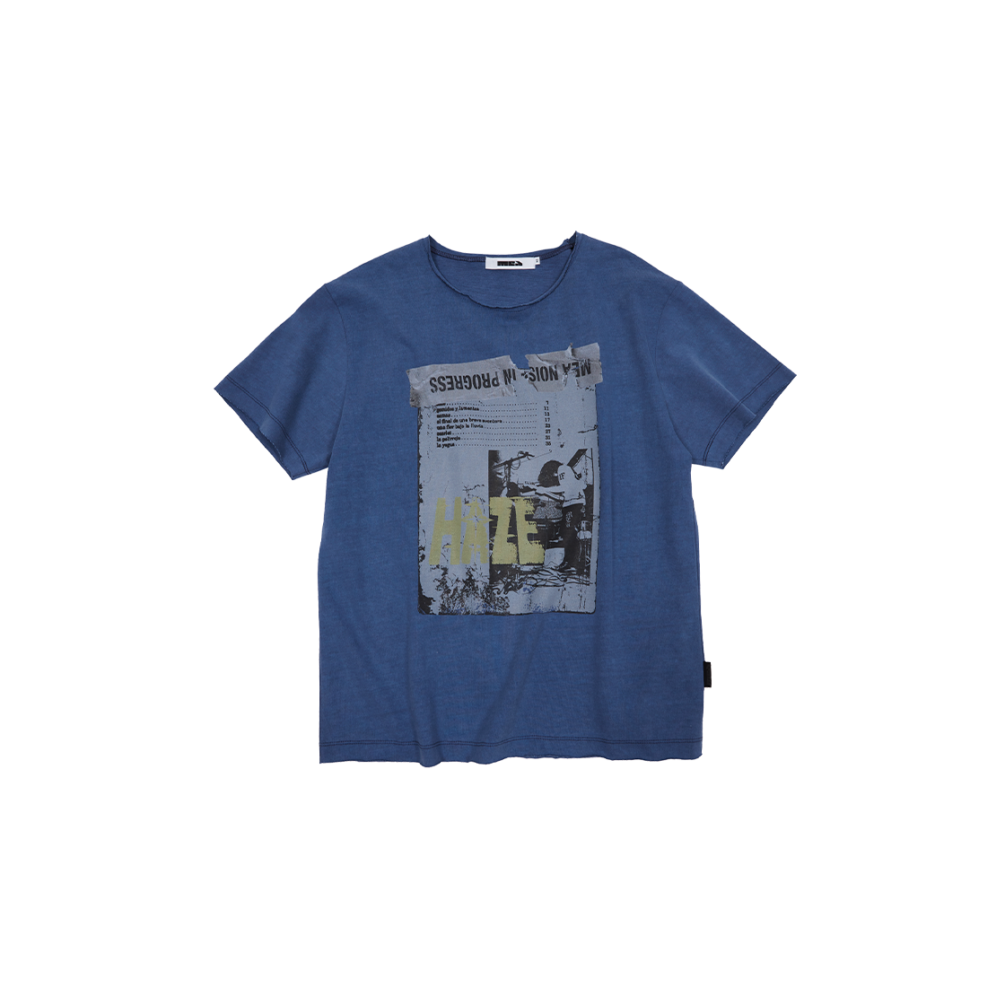 메아 브이티지 포스터 그래픽 티셔츠 더치 블루(Mea Vtg Poster Graphic T-Shirt Dutch Blue)