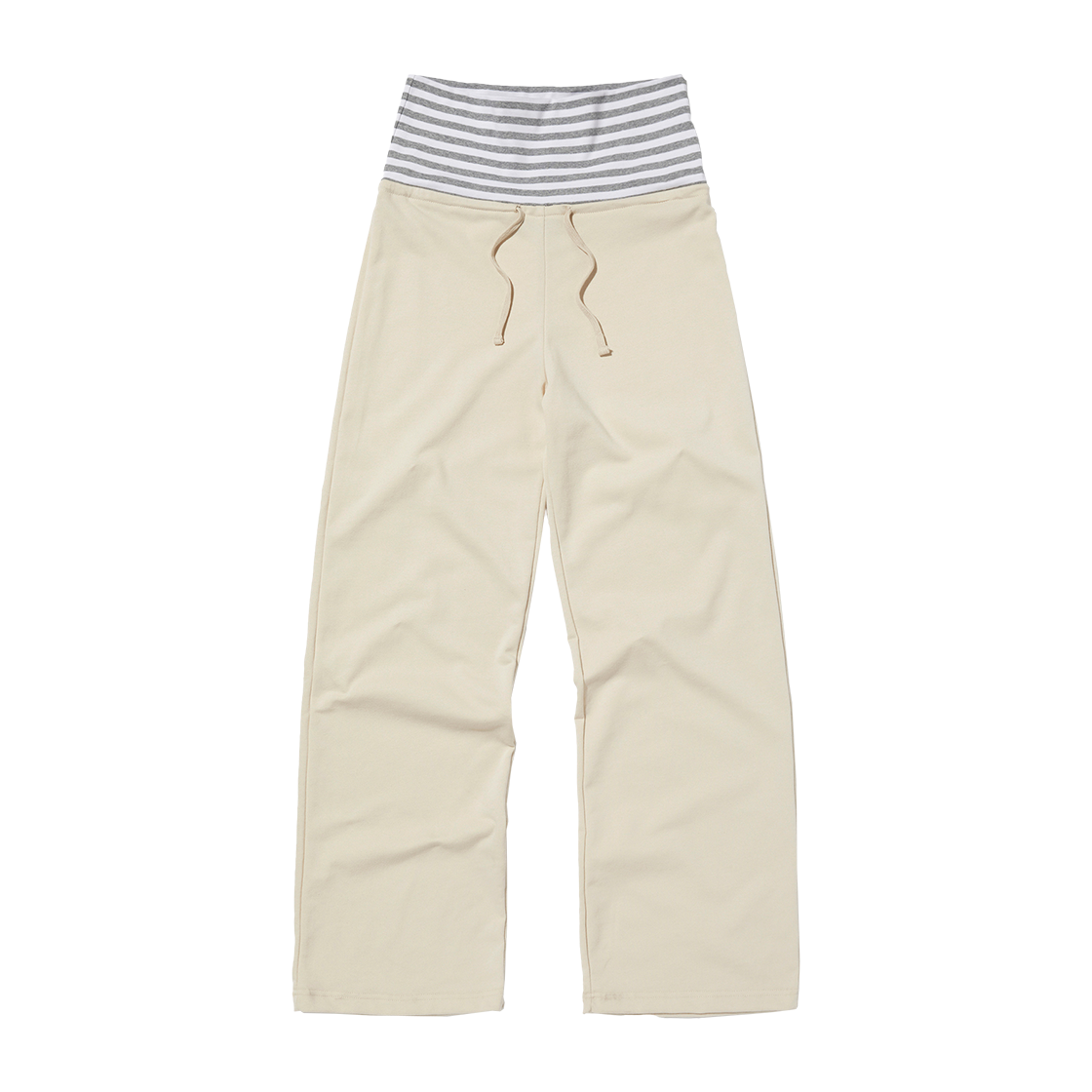 스웨이드 레이어드 롱 팬츠 아이보리(Suade Layered Long Pants Ivory)