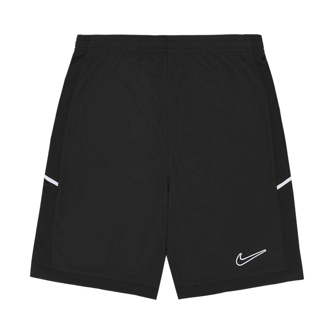 HJ3718-010 (Kids) Nike Academy Dri-Fit 7 Inch Soccer Shorts Black White