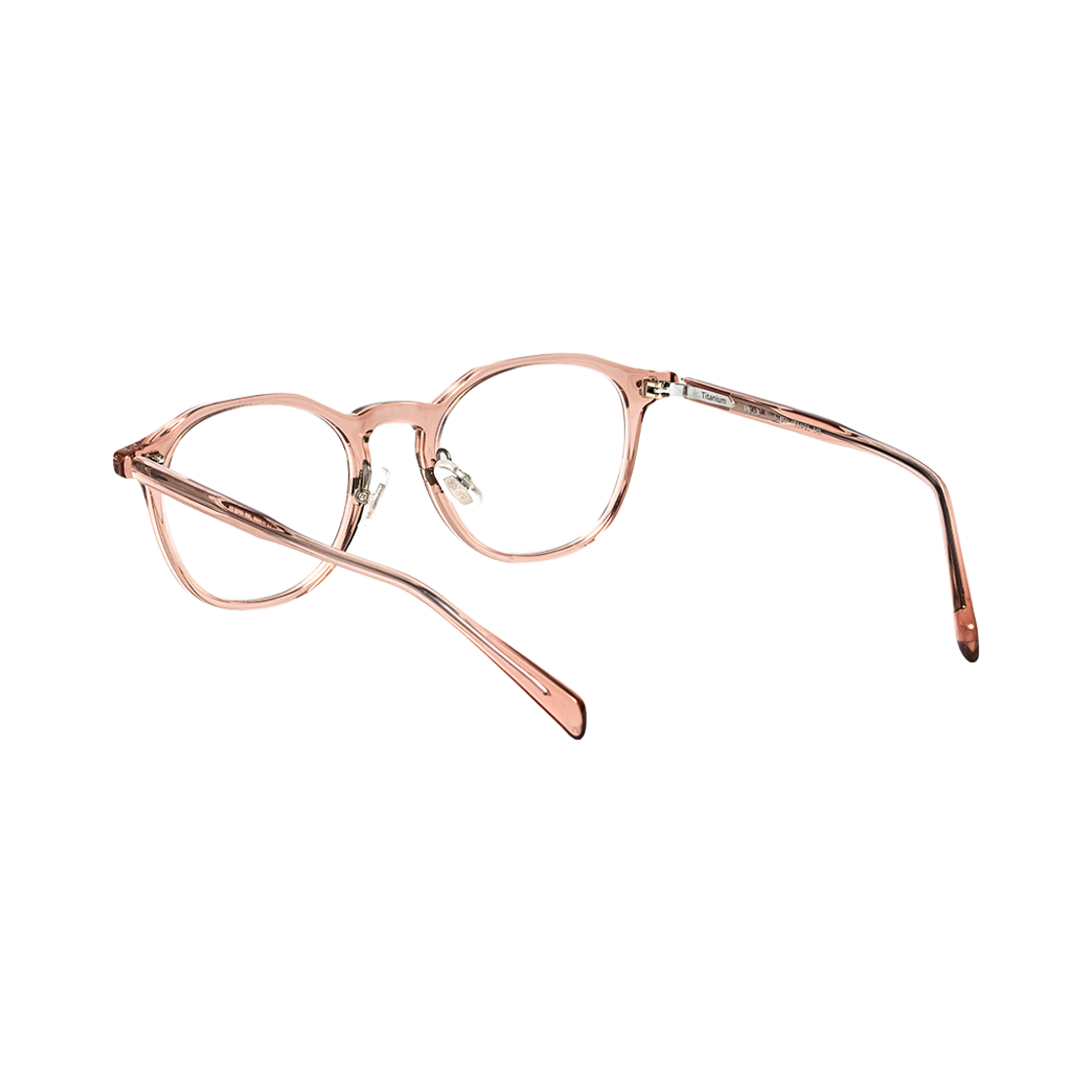 테츠오아이웨어 디어 안경테 C3 핑크 크리스탈(TETSUO EYEWEAR Dear C3 Pink Crystal) - 3