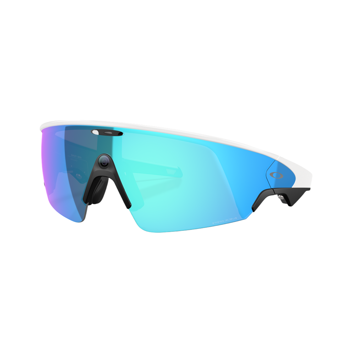 OW8001-060 Oakley Meta Vanguard White Frame Prizm Sapphire Lenses Universal Fit (Korean Ver.)