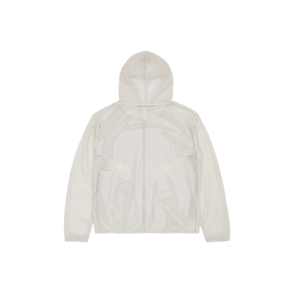 메아 스터디드 메쉬 집 후디 아이보리(Mea Studded Mesh Zip Hoodie Ivory) - 2