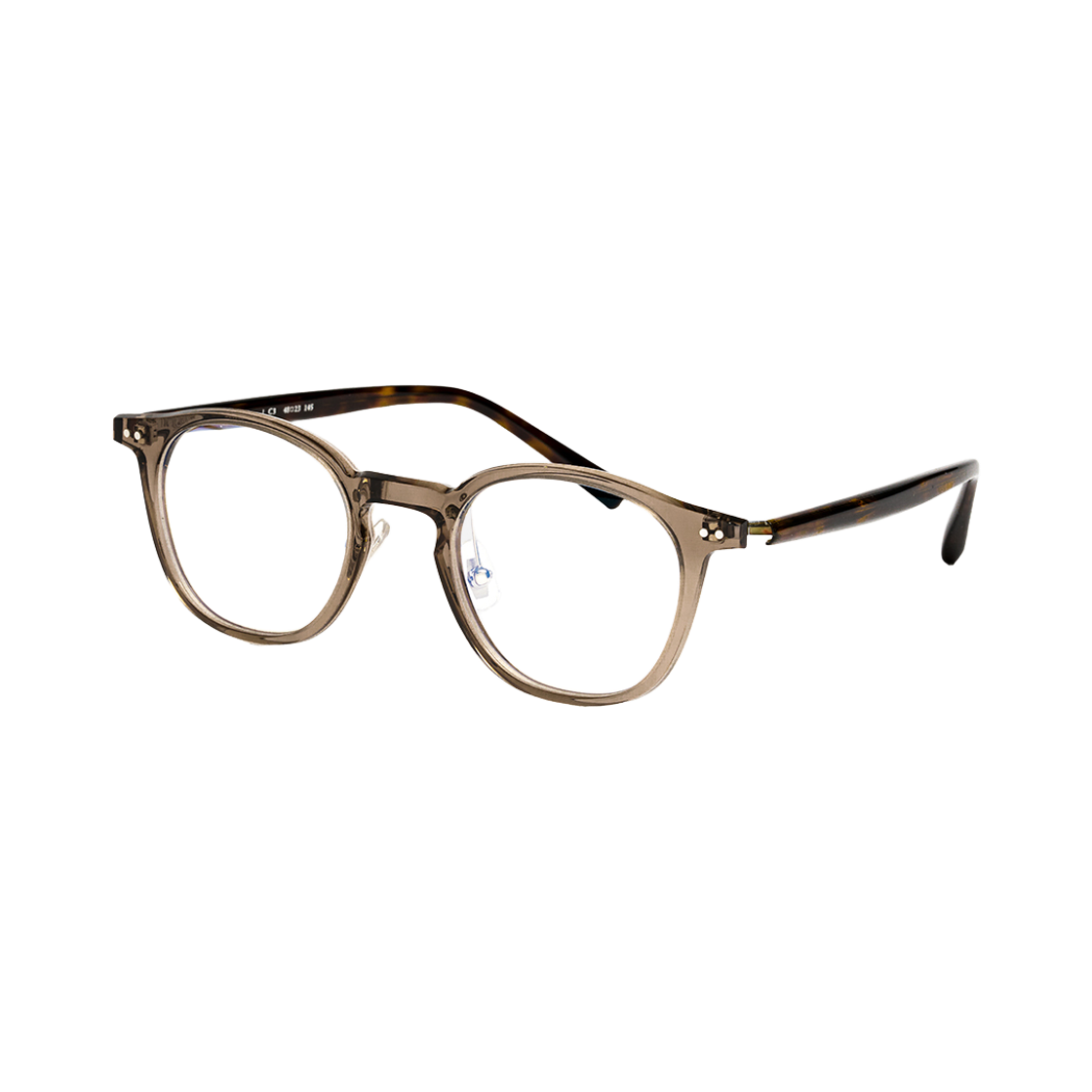 테츠오아이웨어 브리즈 안경테 C3 라이트 브라운(TETSUO EYEWEAR Breeze C3 Light Brown) - 2