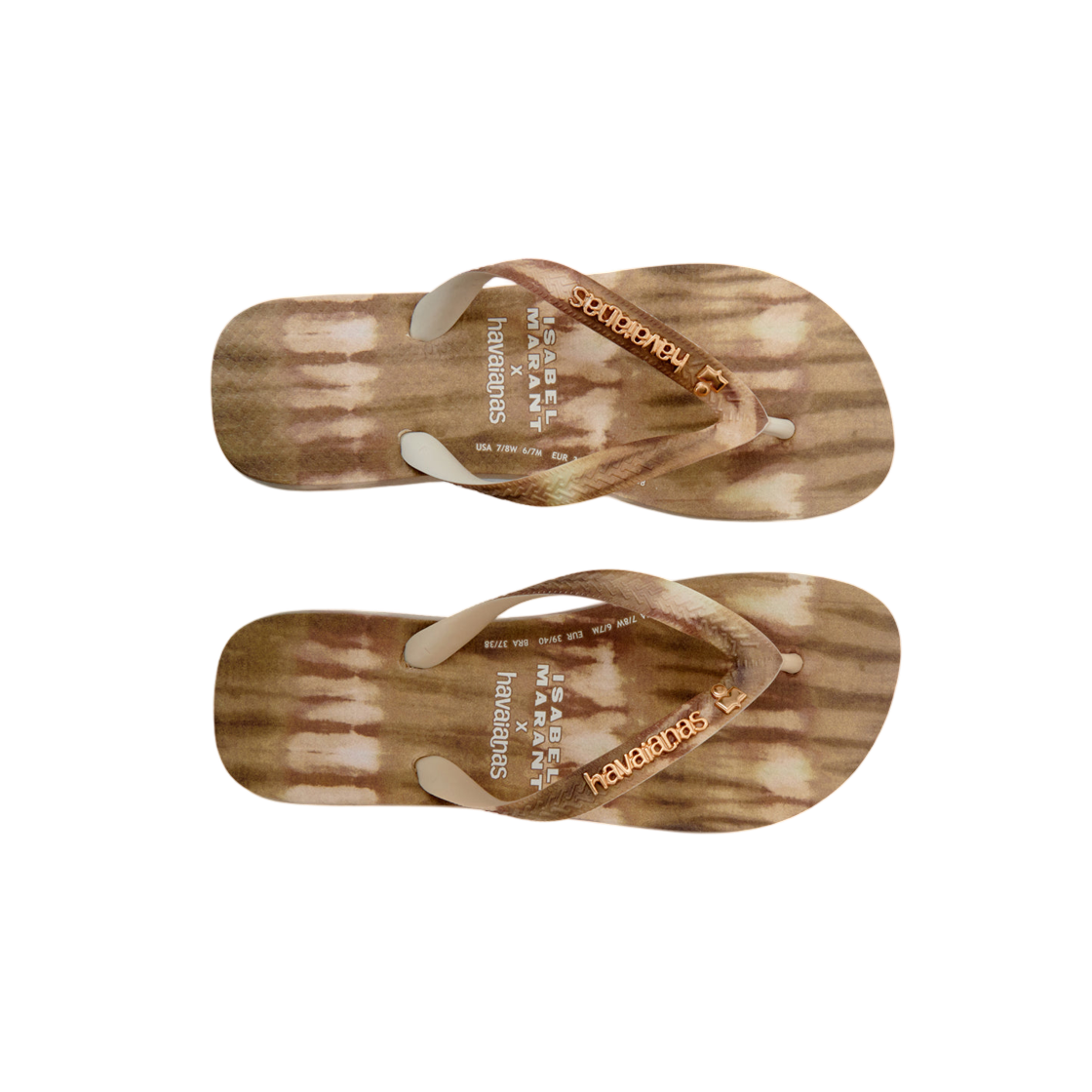 (W) 이자벨 마랑 x 하바이아나스 이카트 프린트 샌들 그레이 선셋((W) Isabel Marant x Havaianas Ikat Print Sandal Gray Sunset) - 2