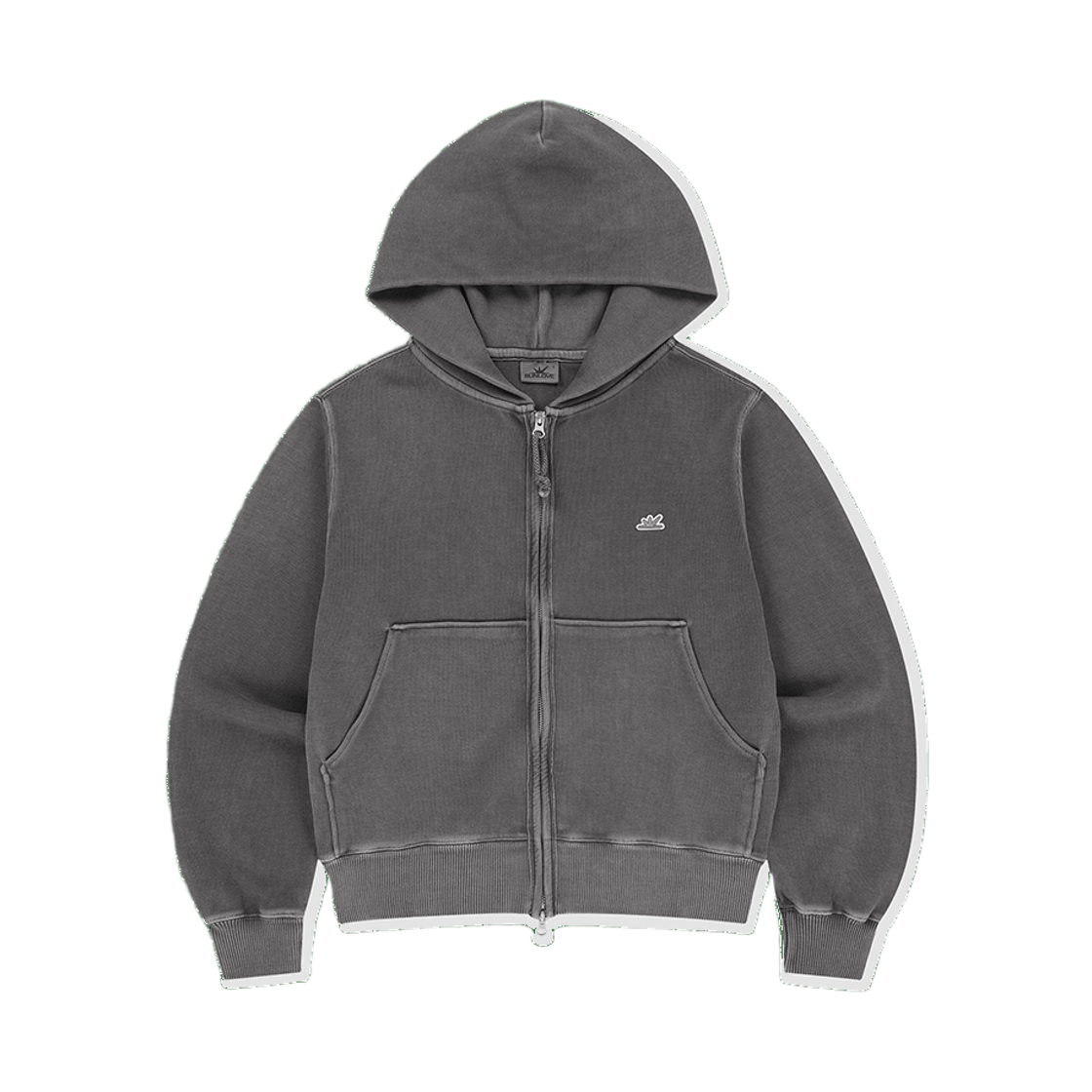 [트리플적립] 썬러브 레거시 집 업 후디 그레이([트리플적립] SUNLOVE Legacy Zip Up Hoodie Grey) - 1