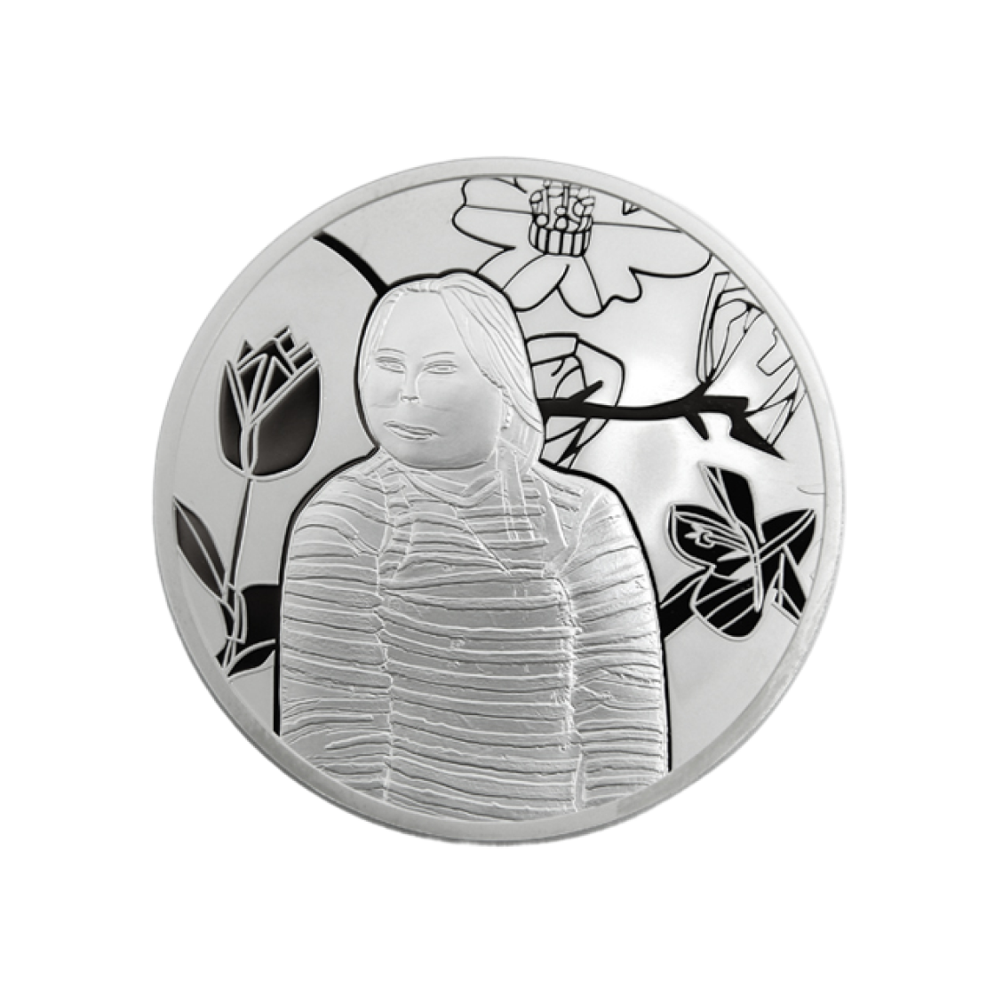 은 한국조폐공사 정은혜 작가 기념 은메달 31.1g(1oz)(Silver KOMSCO Jeong Eun Hye Silver Medal 31.1g)