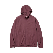 Uniqlo Dry EX UV Protection Full Zip Hoodie Wine