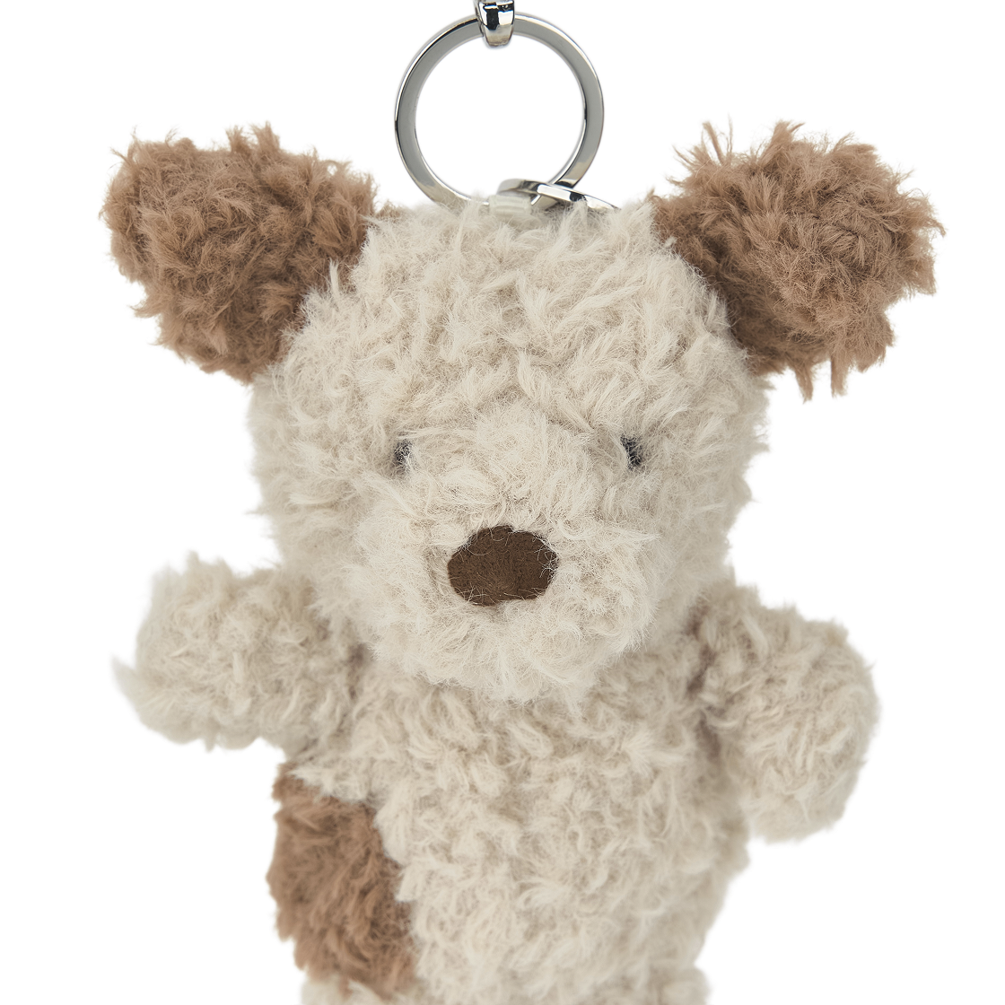 젤리캣 리틀 펍 백 참 누가 초콜릿(Jellycat Little Pup Bag Charm Nougat Chocolate) - 3